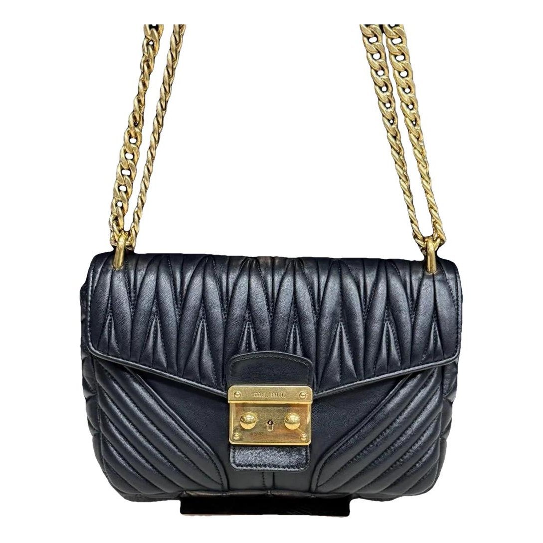 Leather mini bag