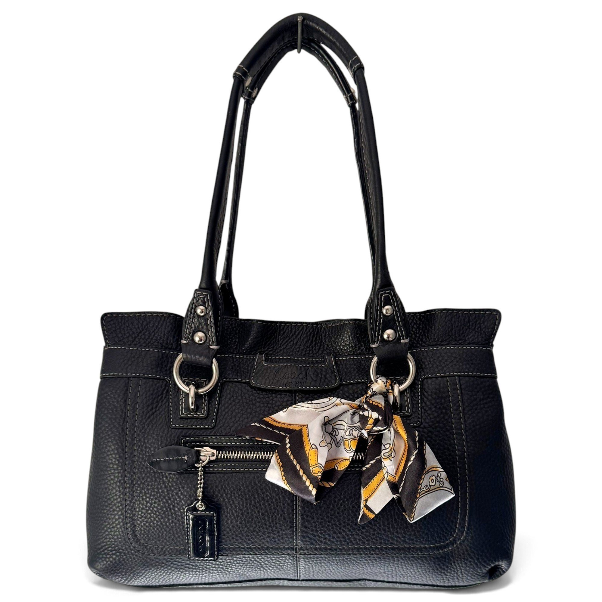 Leather handbag