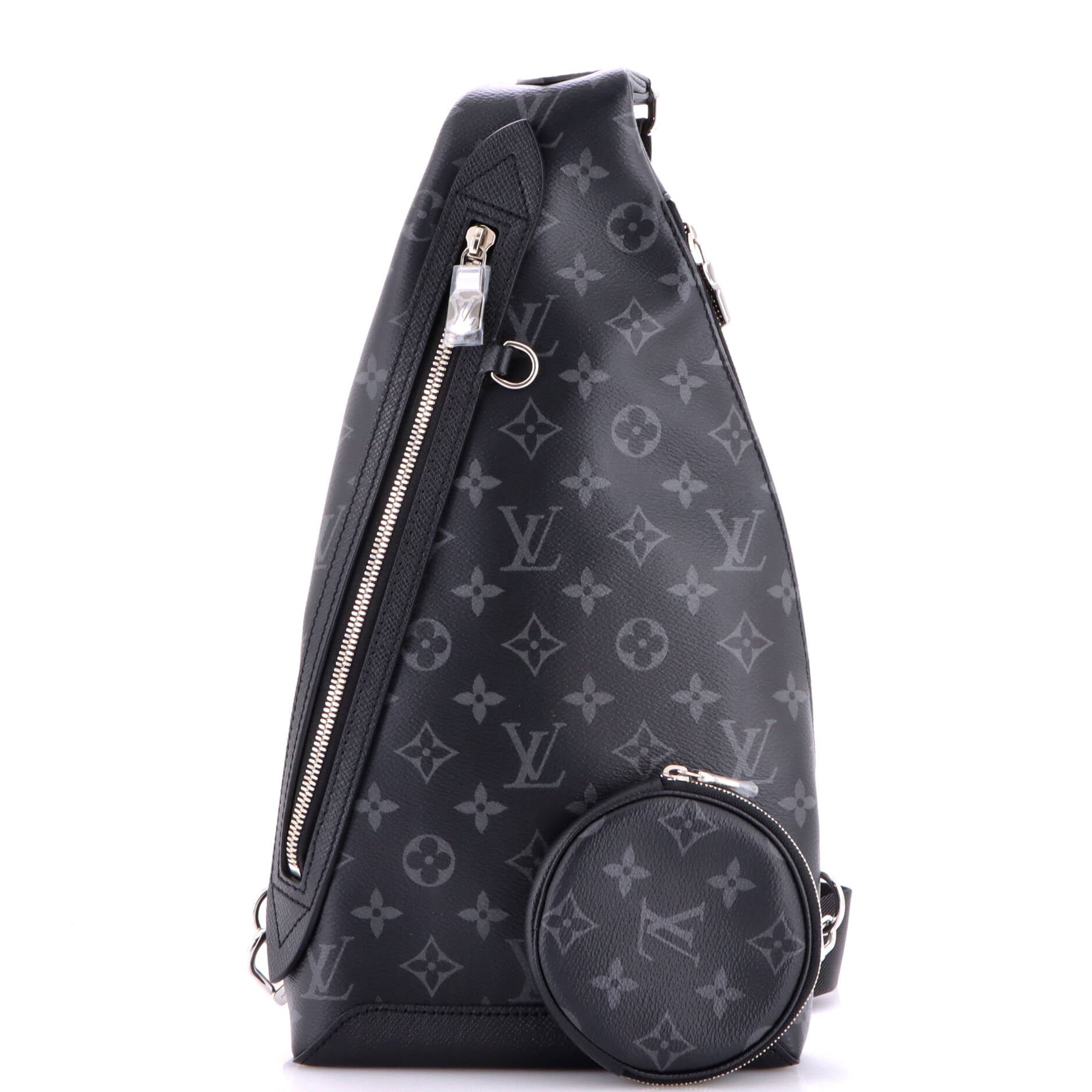 Duo Sling Bag Monogram Eclipse Canvas