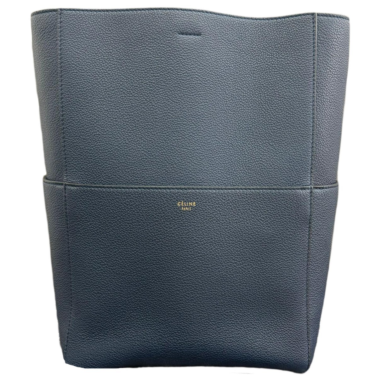 Seau Sangle leather handbag