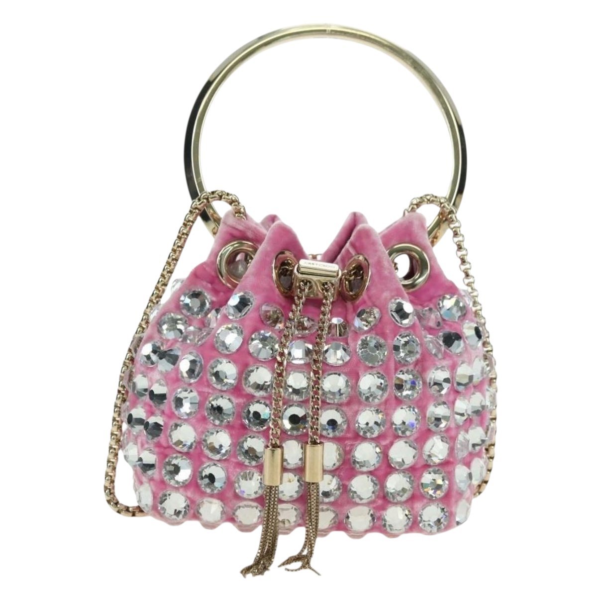Jimmy Choo Bon velvet handbag