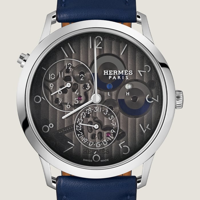 Sans Coloris Slim d'Hermès Watch, 39 MM