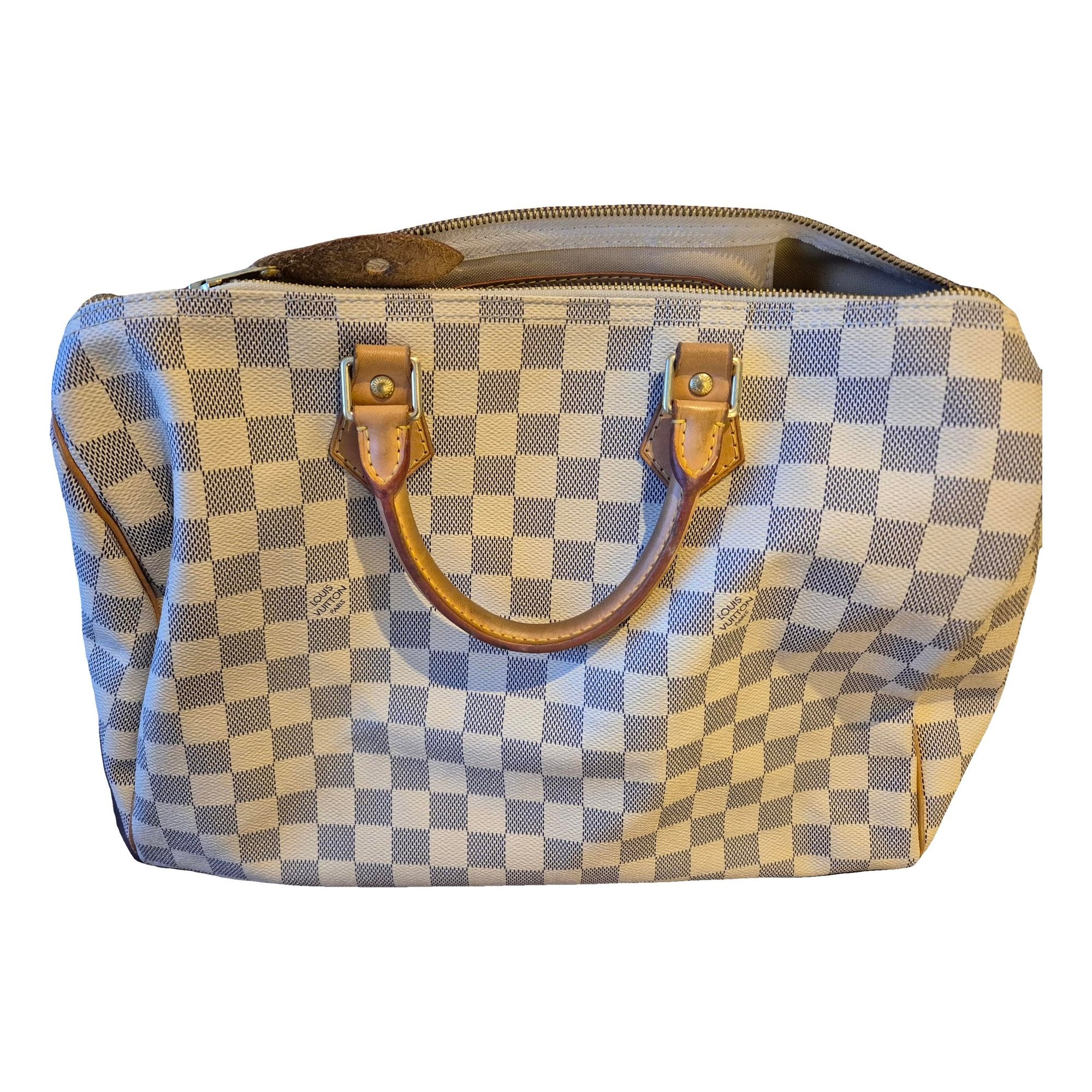 Speedy leather handbag