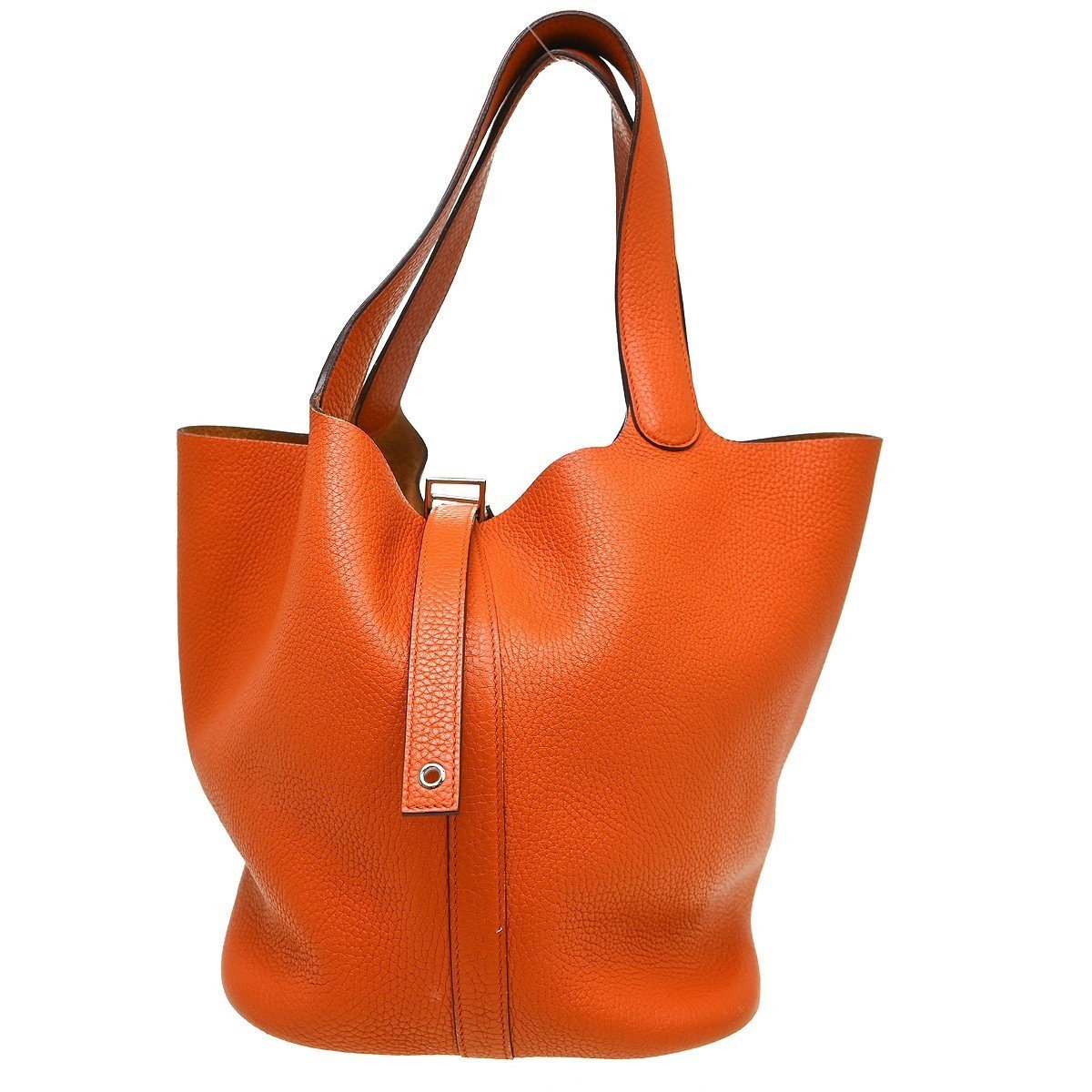 Picotin leather handbag