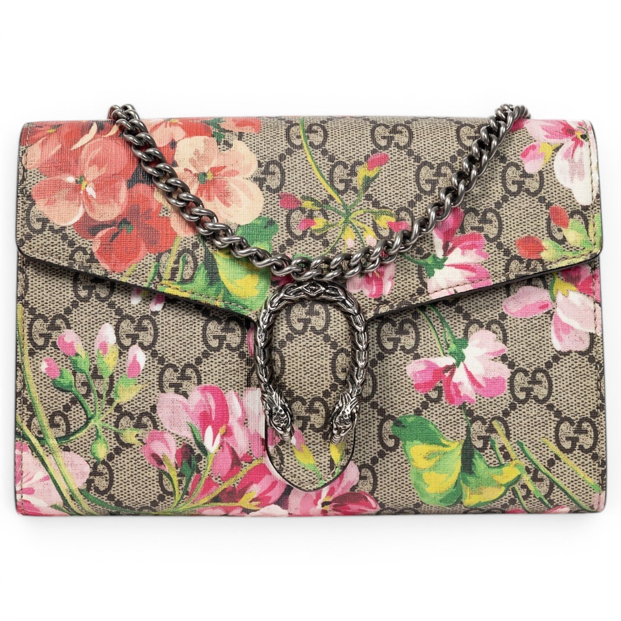 Dionysus Chain Wallet cloth crossbody bag
