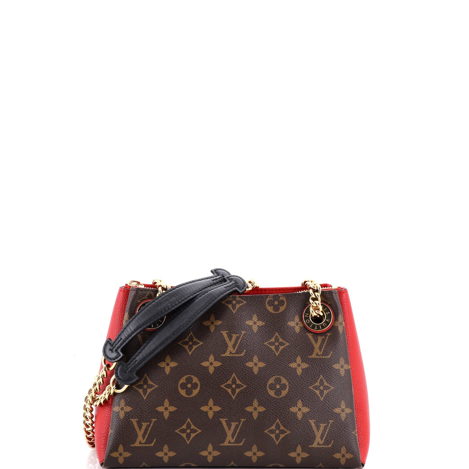 Louis Vuitton Surene Handbag Monogram Canvas with Leather BB