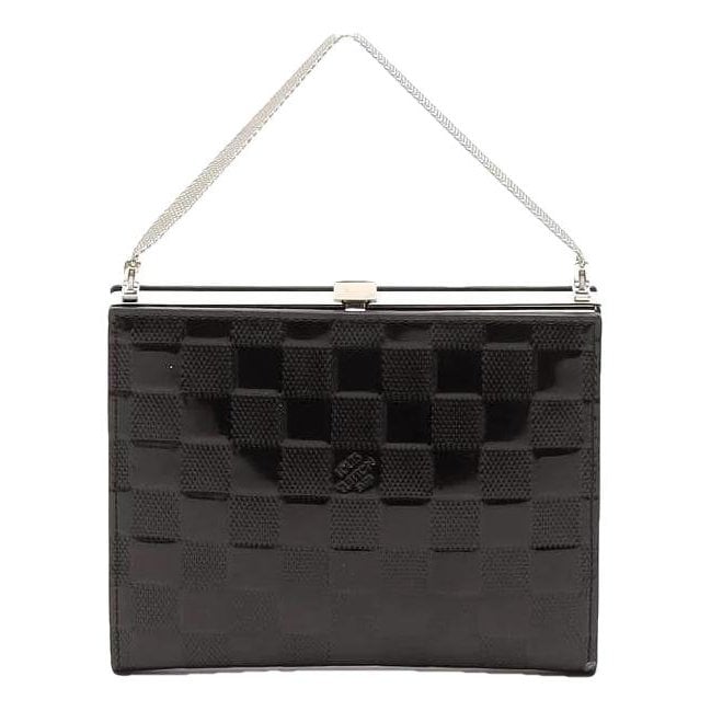 Ange patent leather handbag