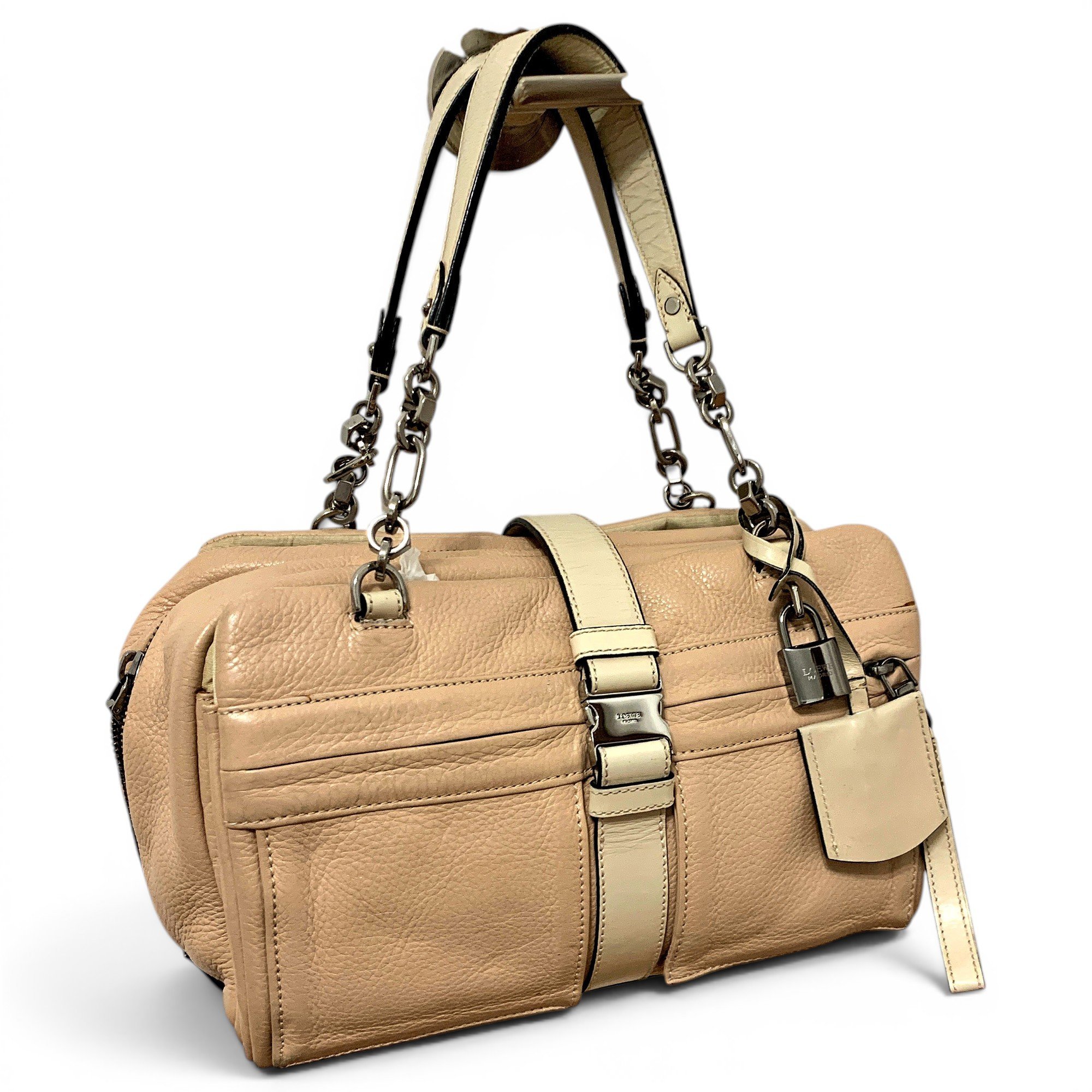 Leather handbag