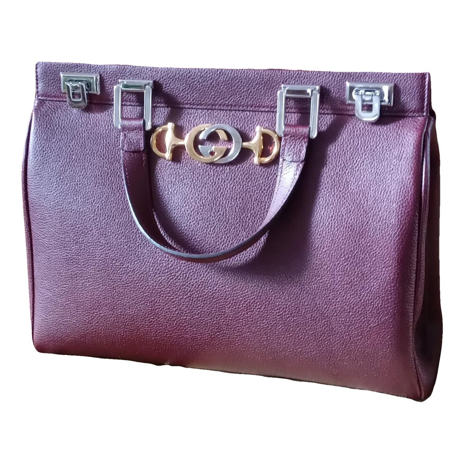 Leather handbag