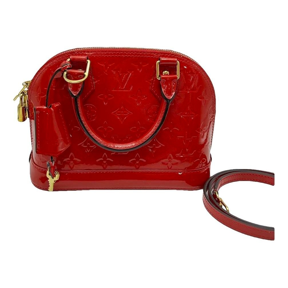 Alma BB patent leather handbag
