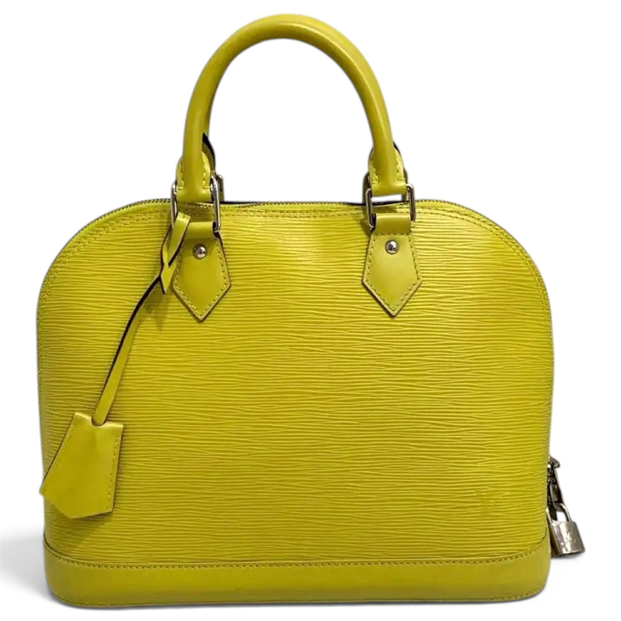 Alma leather handbag