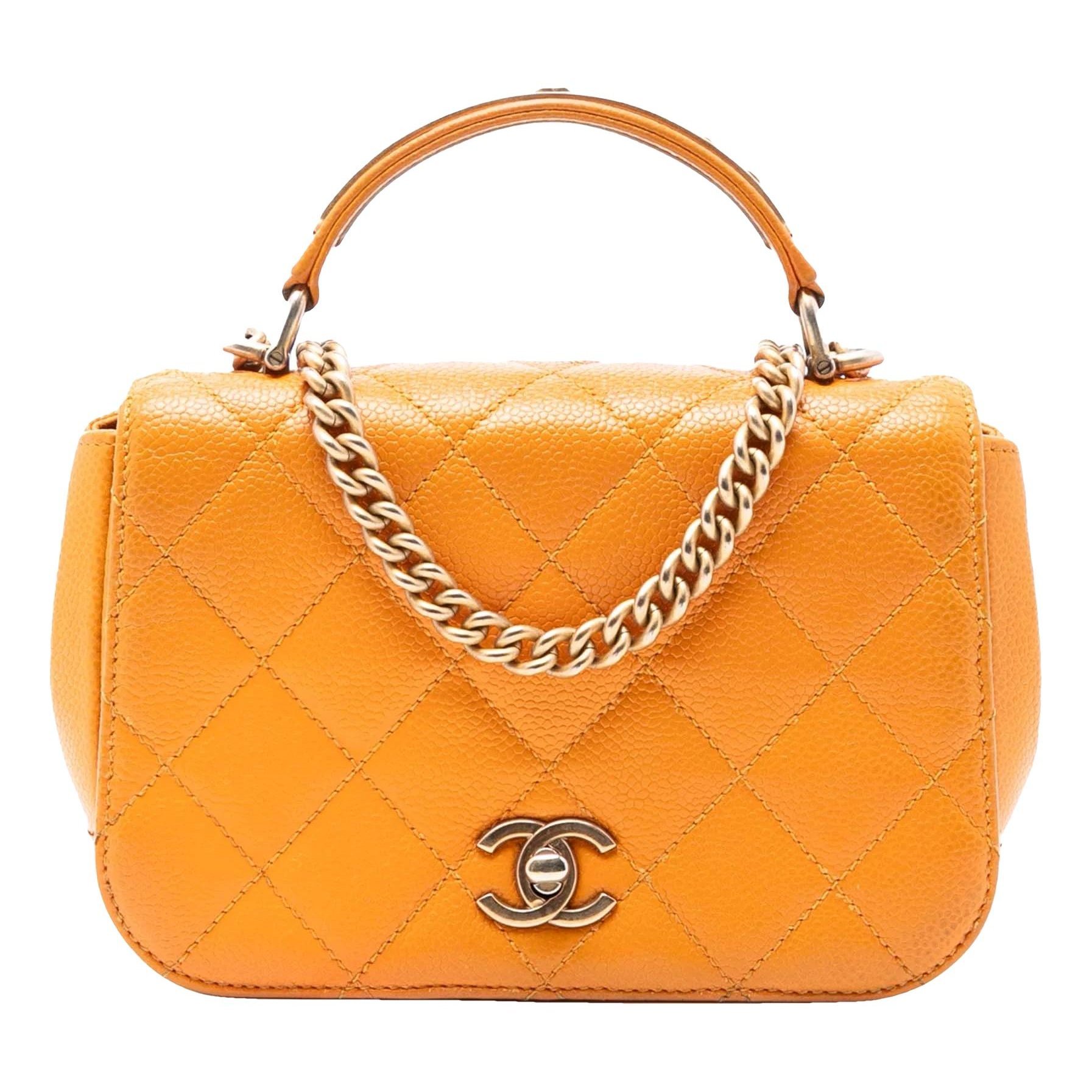 Leather mini bag
