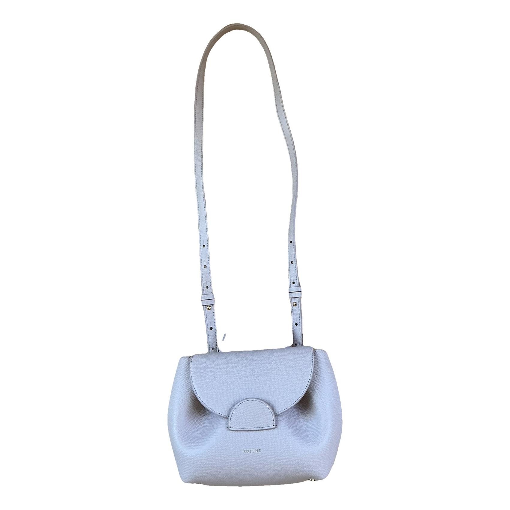 Polene Numéro un nano leather crossbody bag