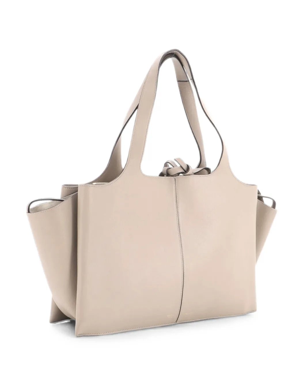 Tri-Fold Smooth Calfskin Medium shoulder bag