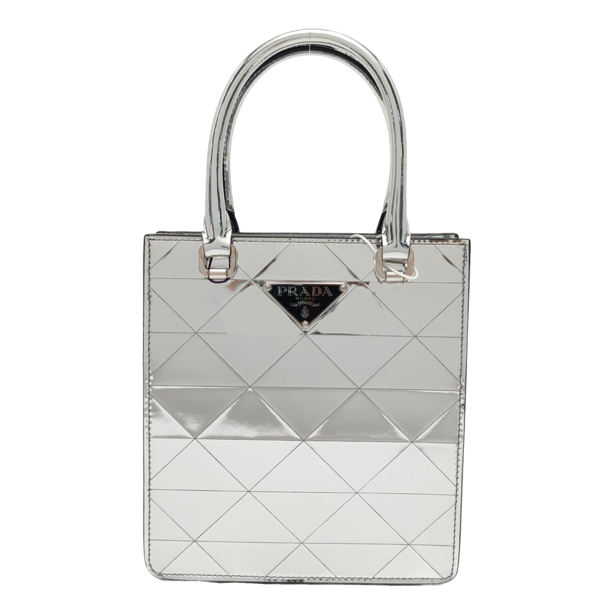 Panier patent leather handbag