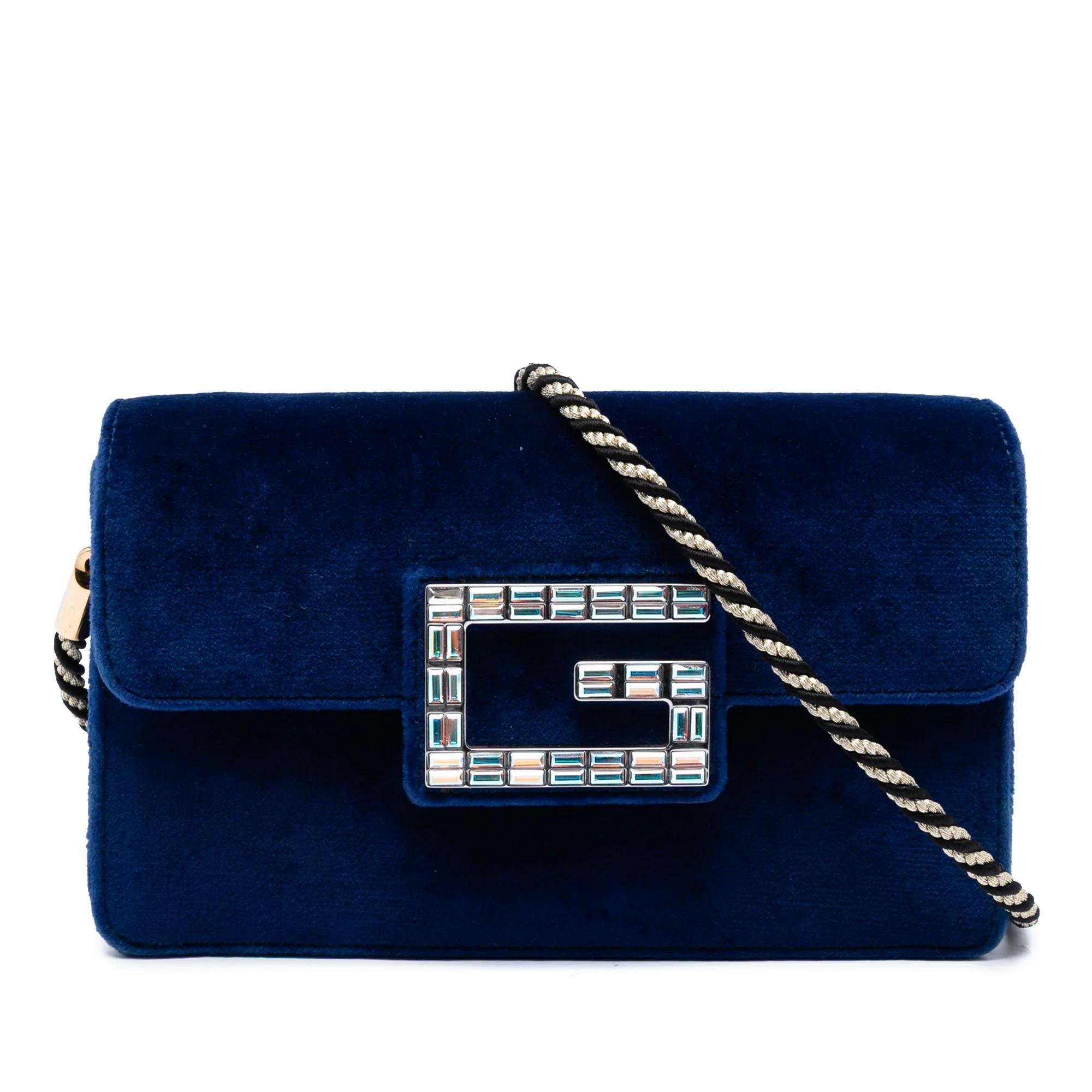 Broadway velvet handbag