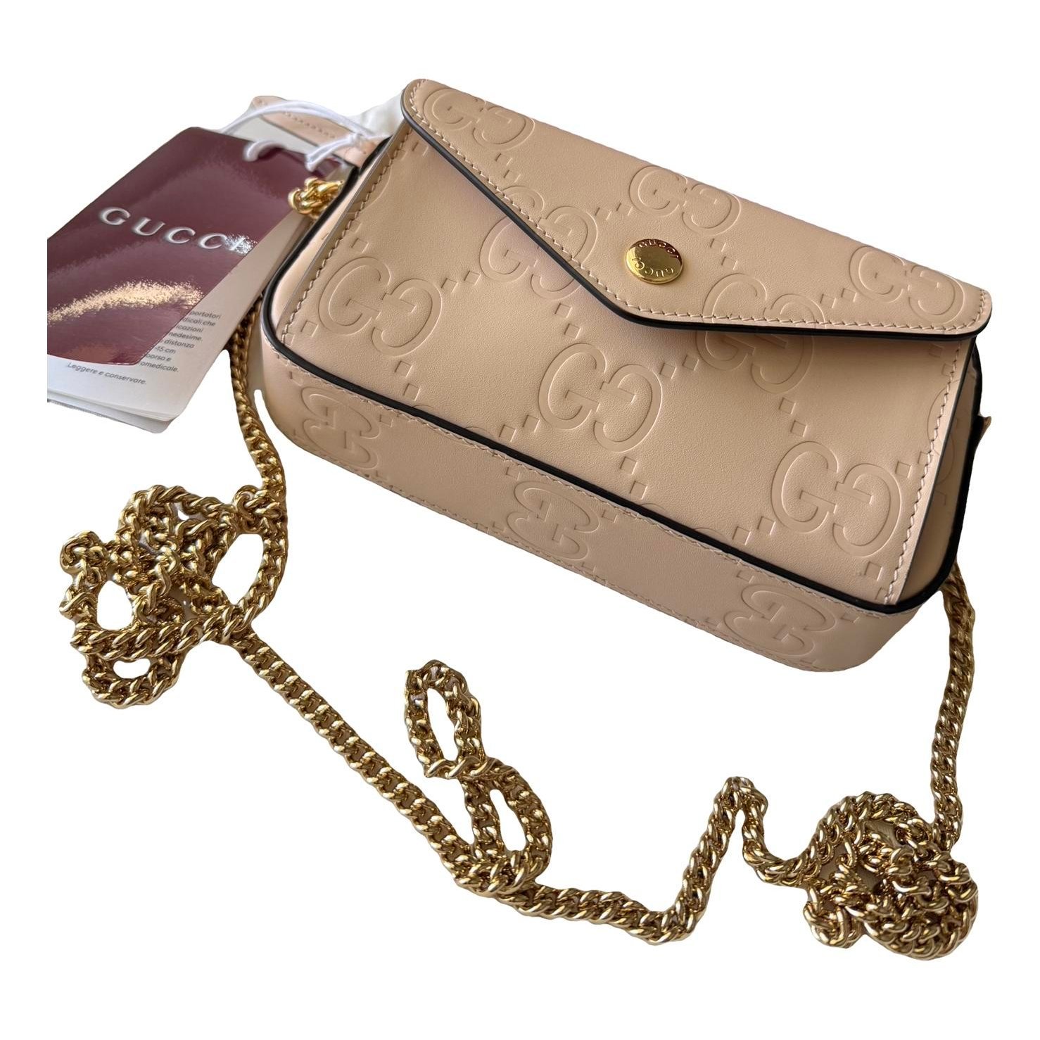 Leather crossbody bag