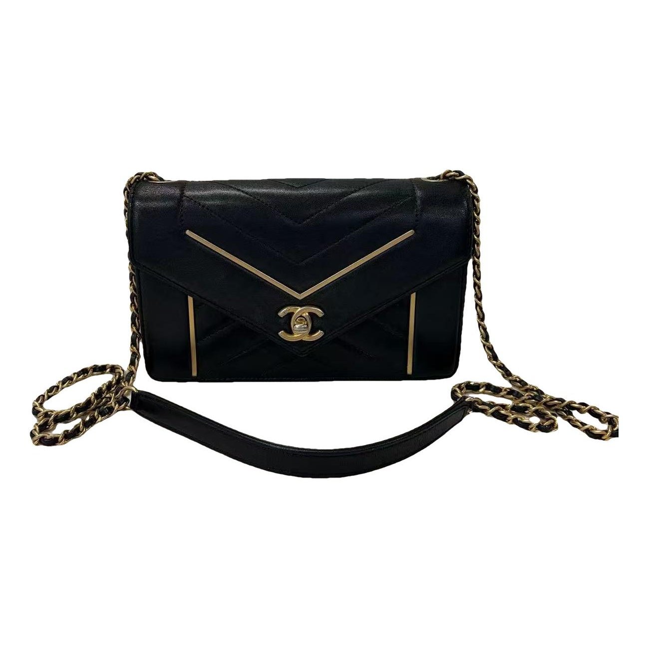 Leather handbag