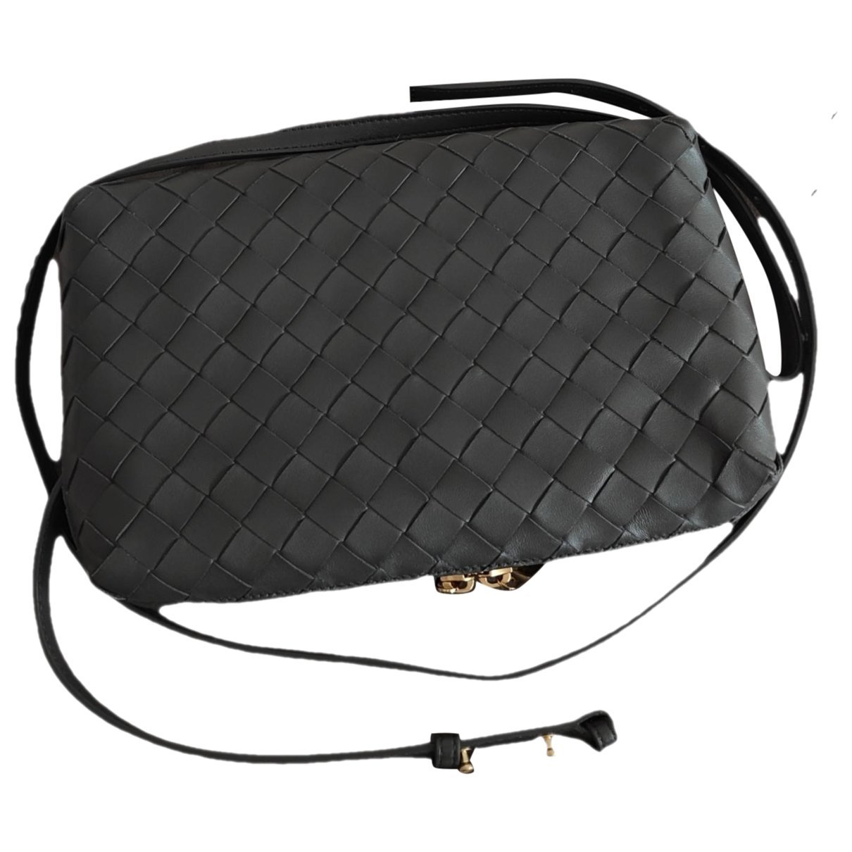 Loop leather crossbody bag