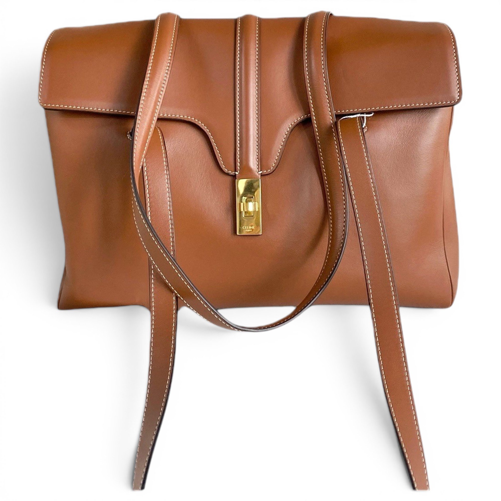 Sac 16 leather handbag