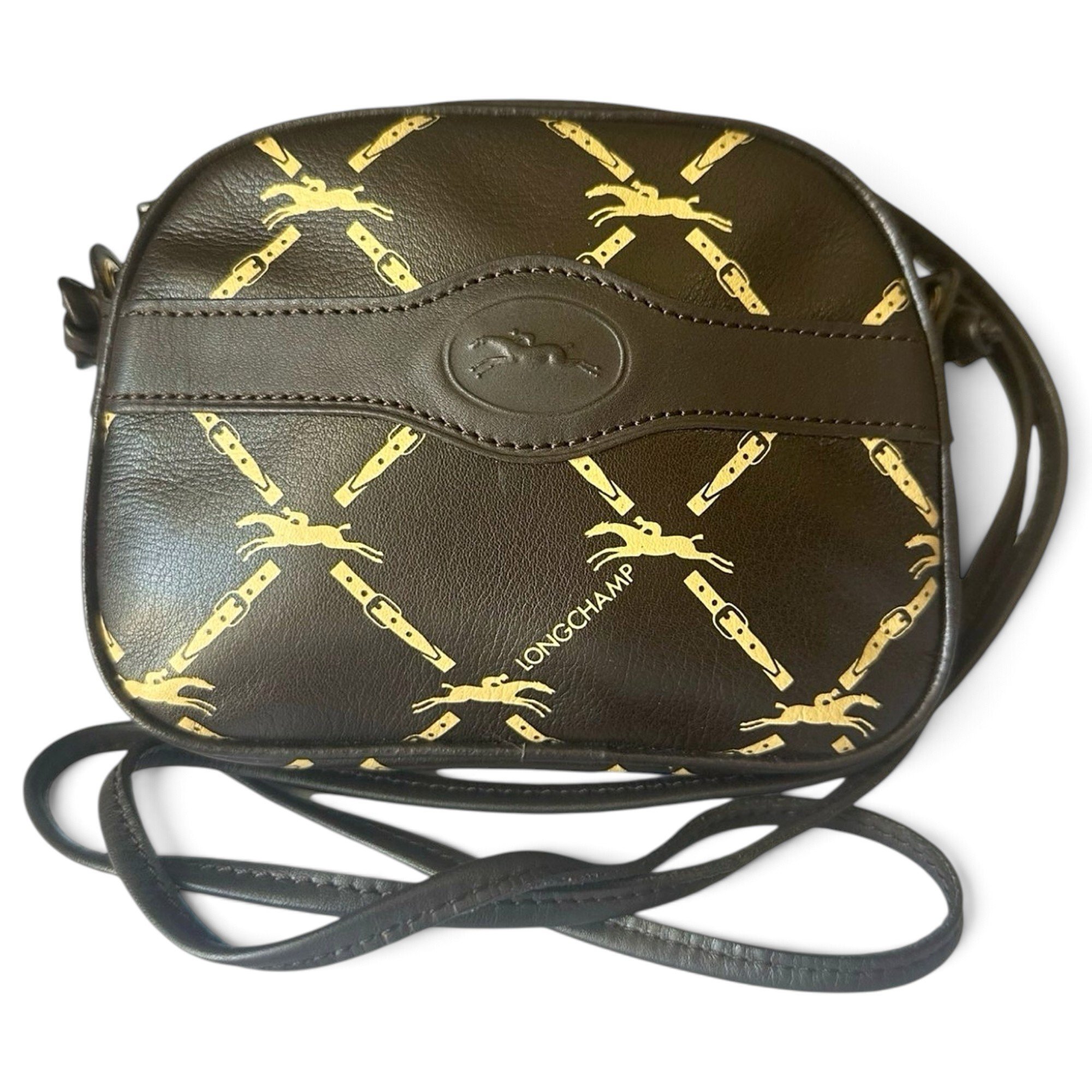 Leather crossbody bag