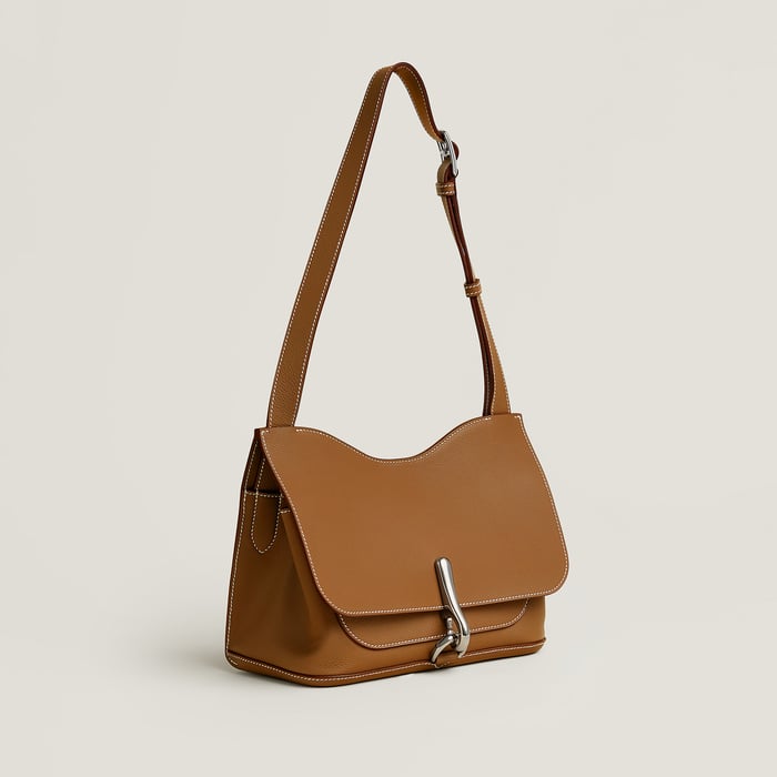 Gold Besace Attelee Bag