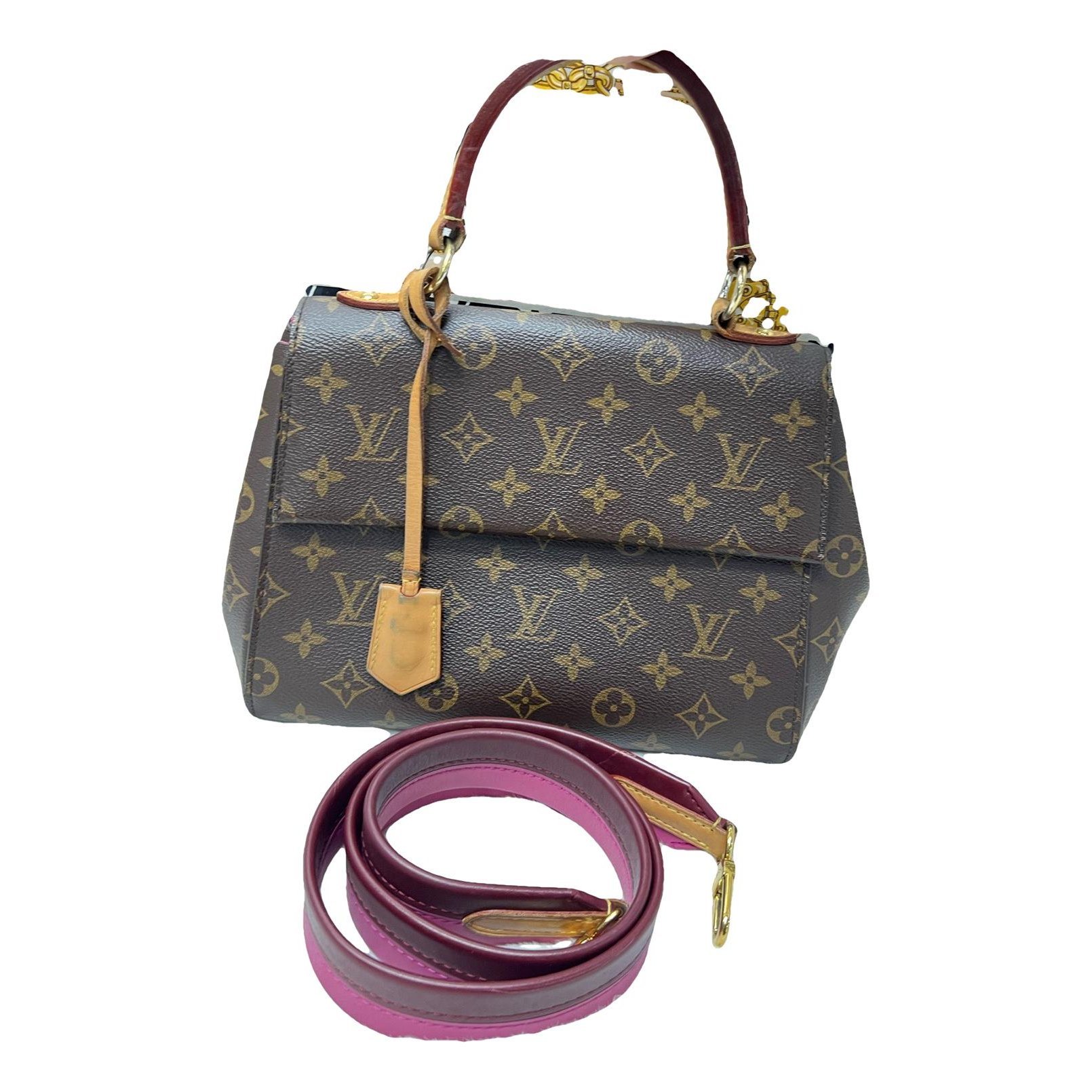 Cluny leather handbag