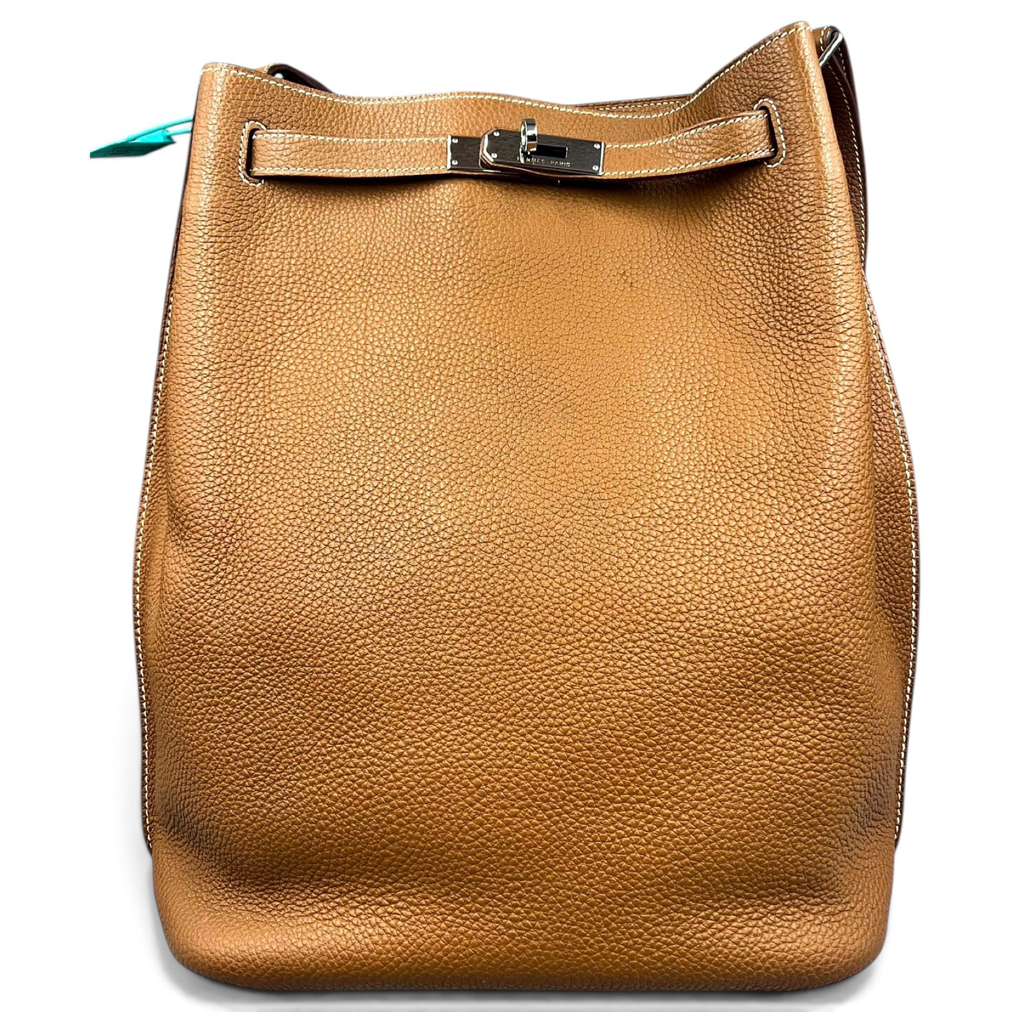 So Kelly leather handbag