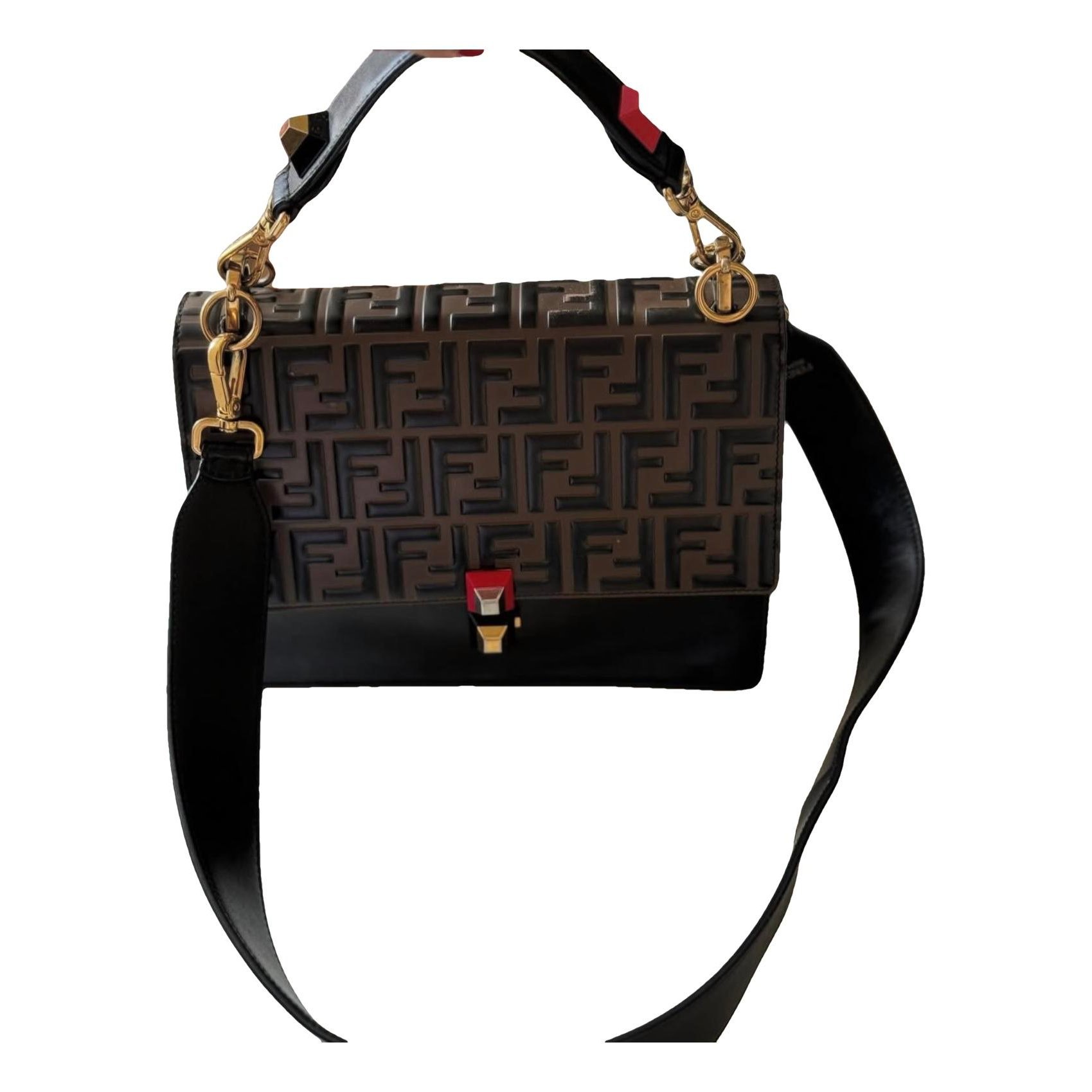 Kan I leather handbag