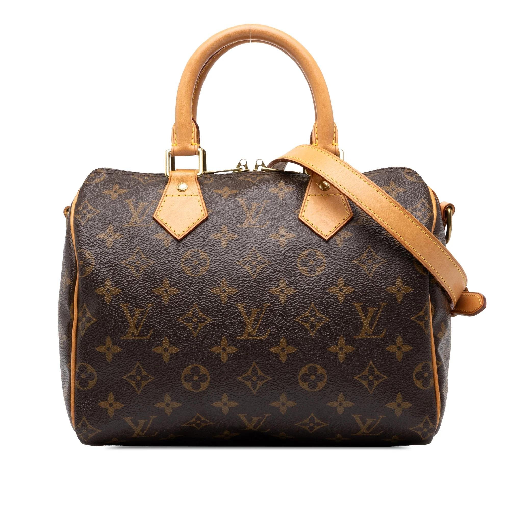 Speedy leather handbag