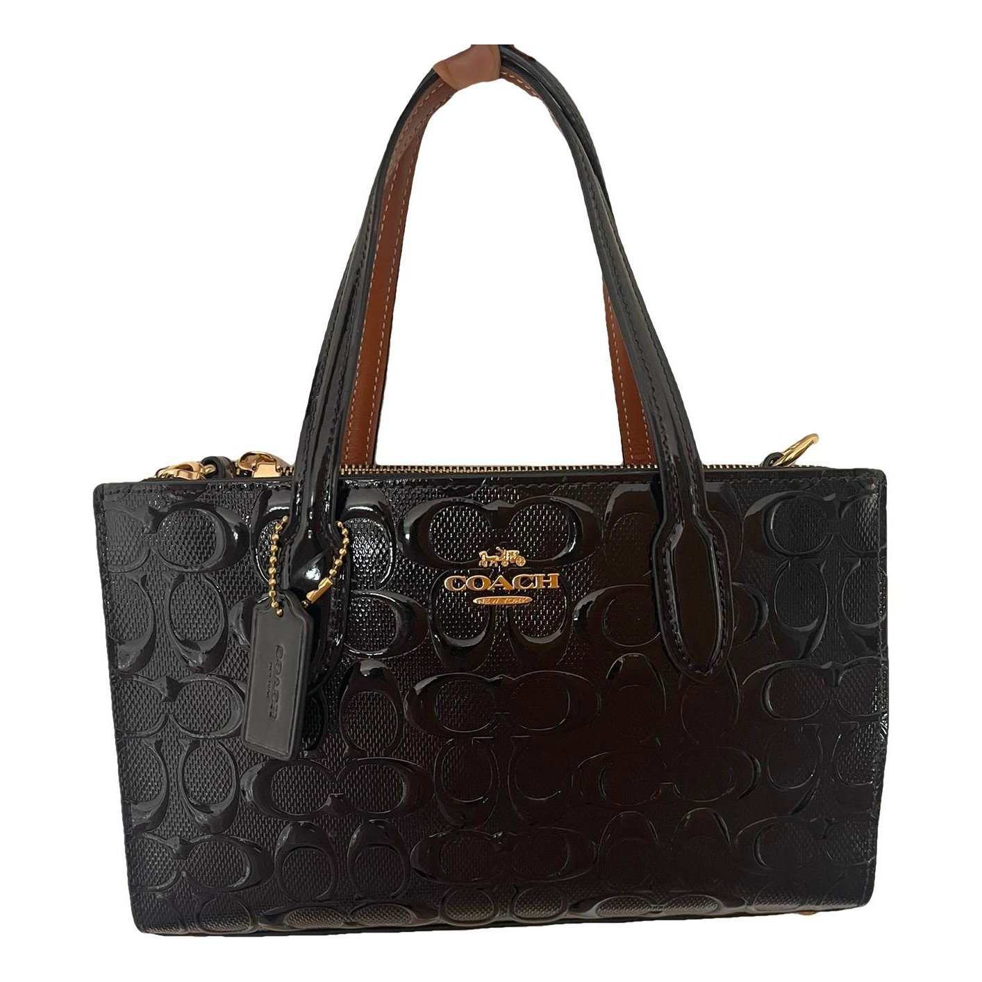 Leather crossbody bag