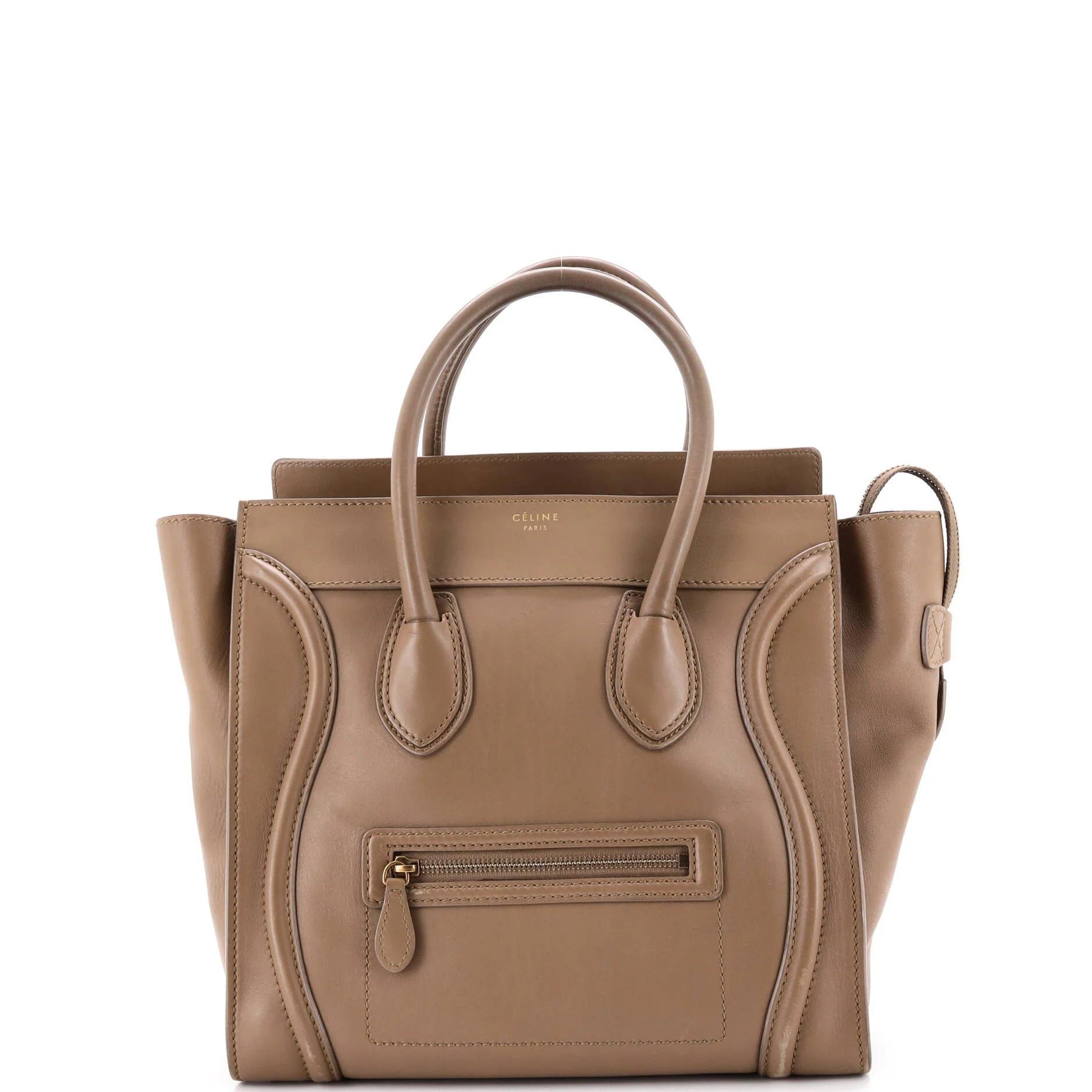 Leather tote