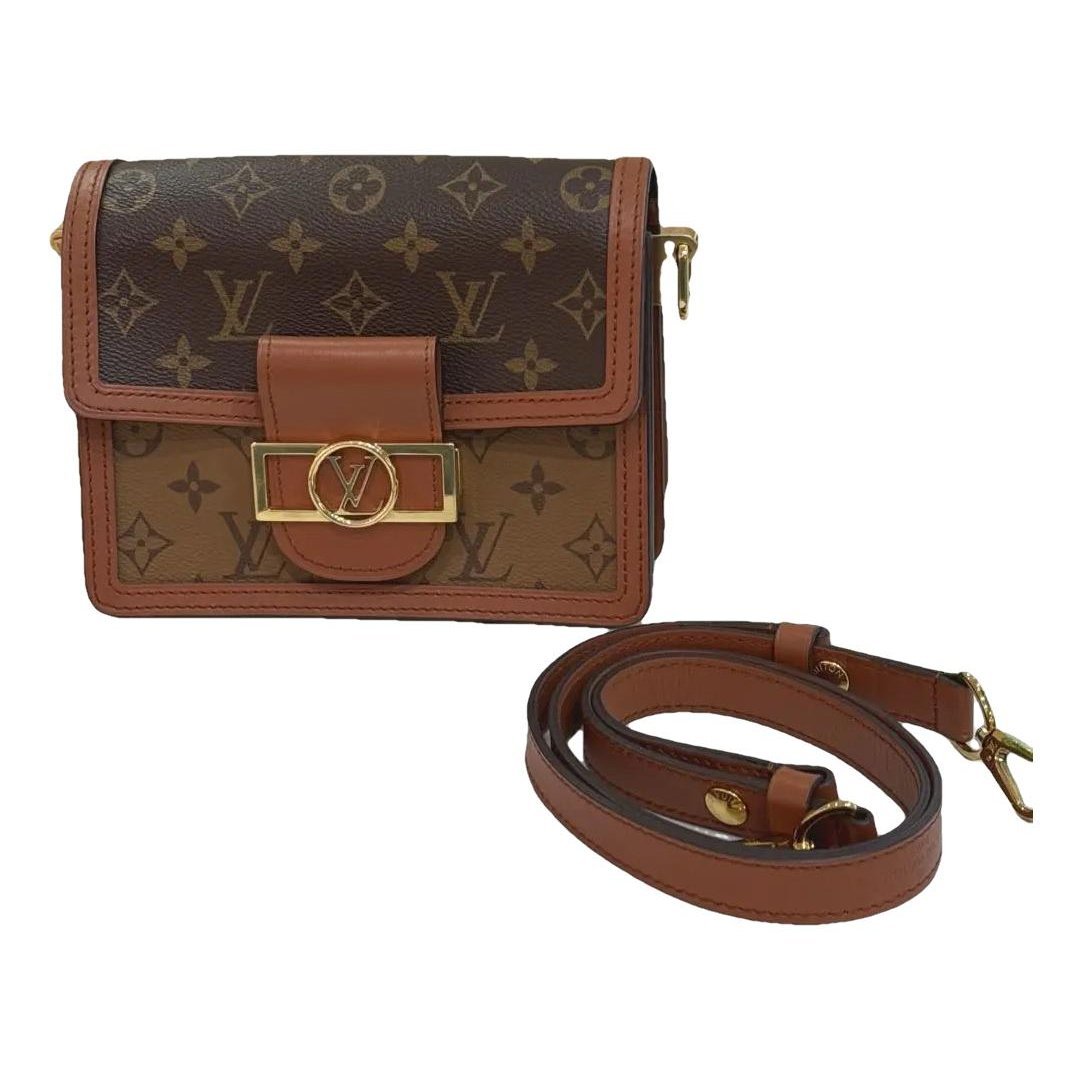 Louis Vuitton Dauphine leather handbag
