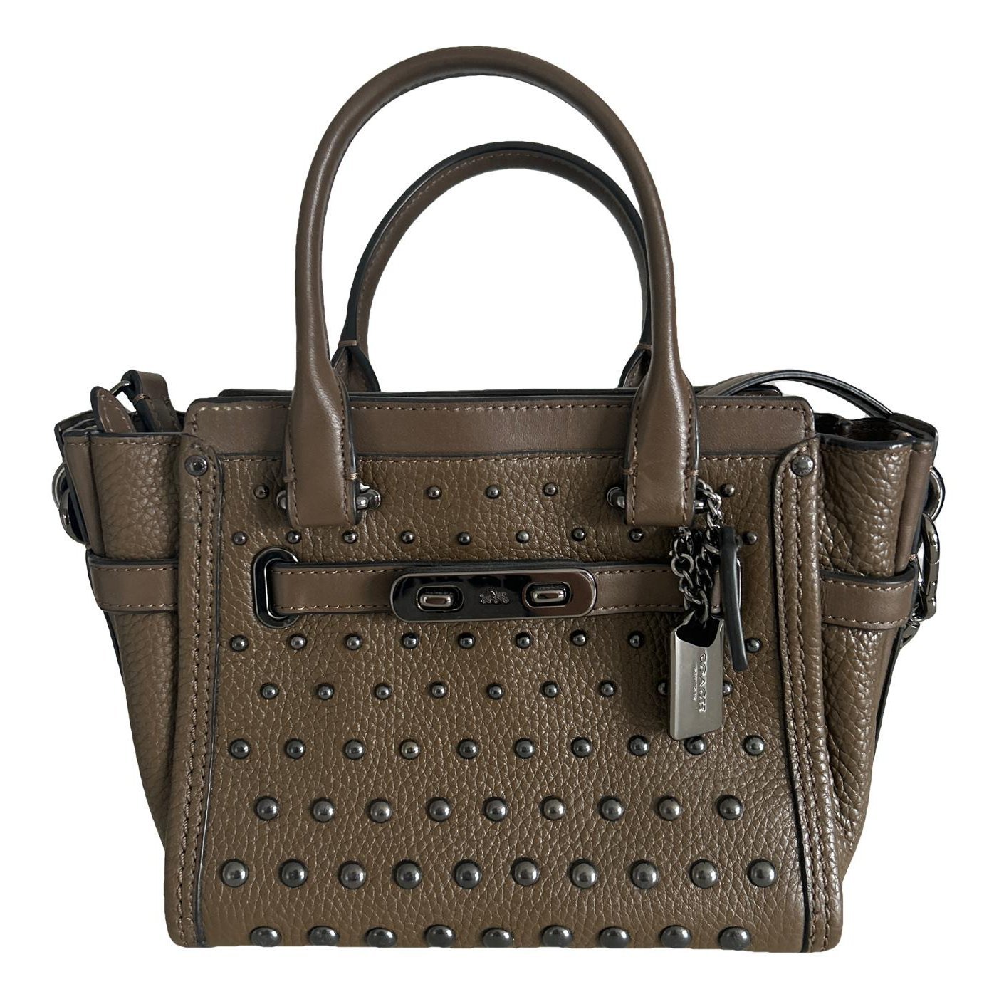 Leather handbag