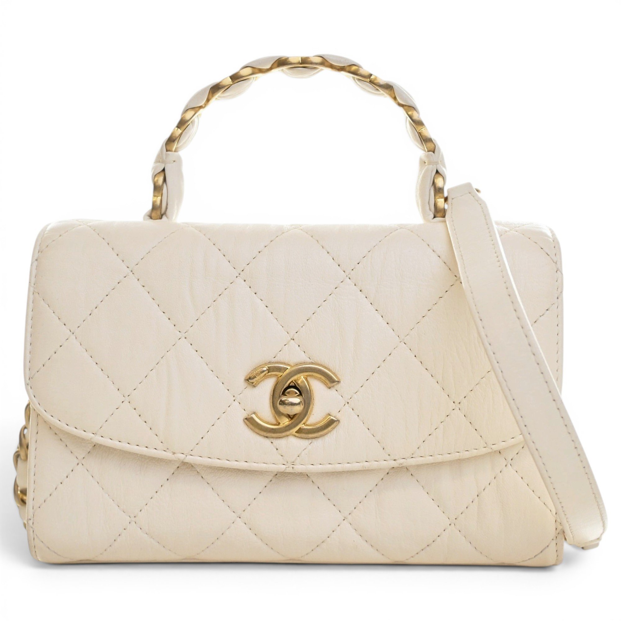 Leather handbag
