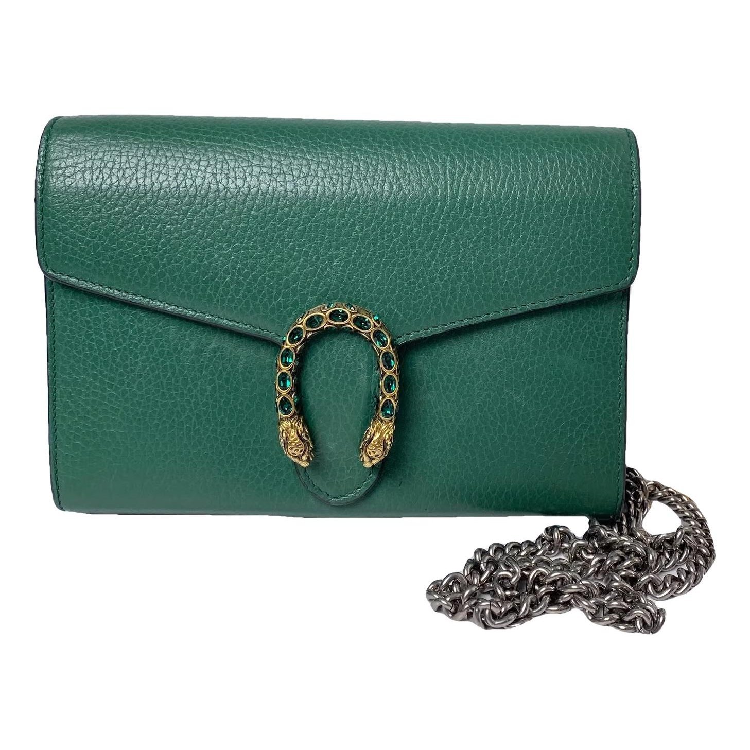 Dionysus Chain Wallet leather handbag