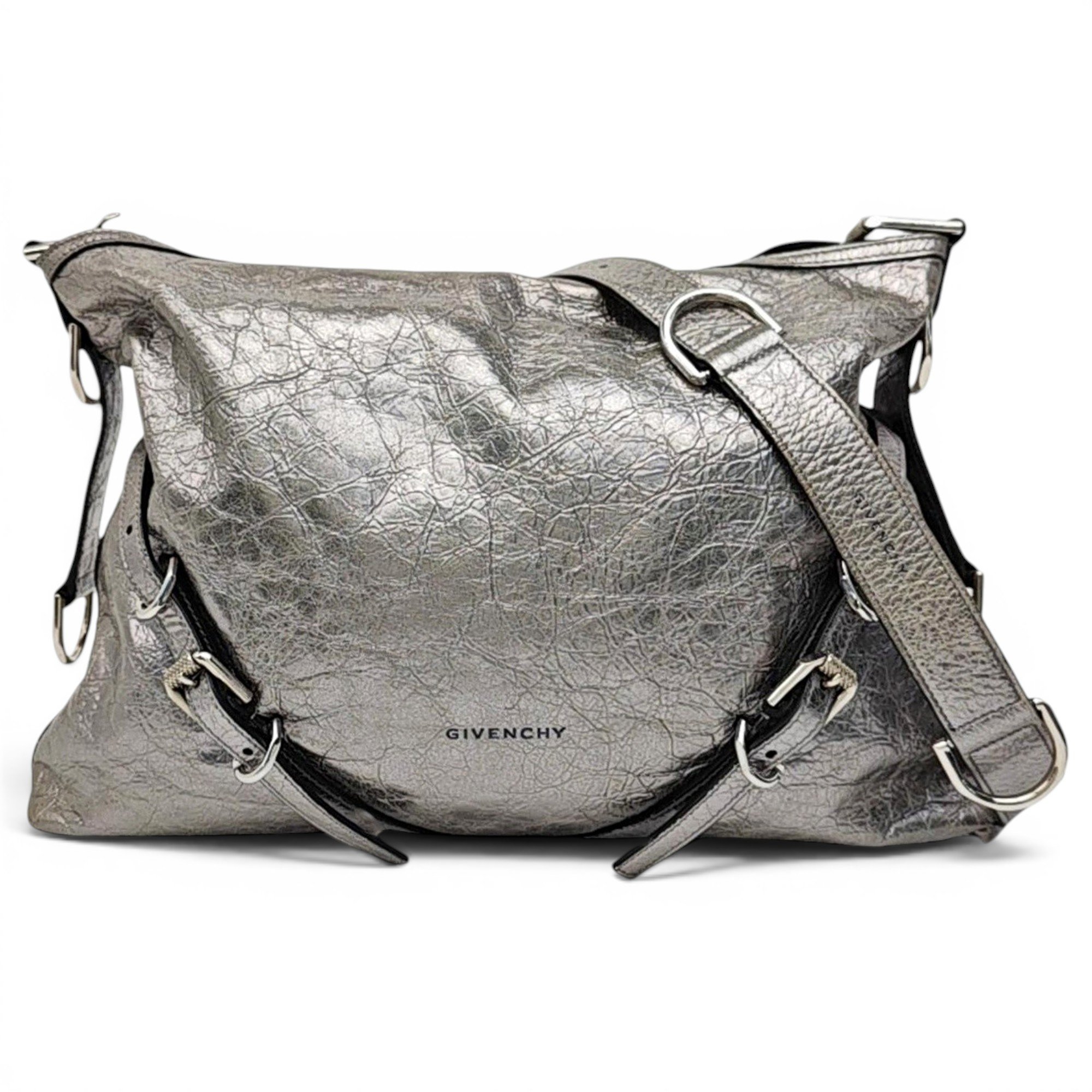 Voyou leather handbag