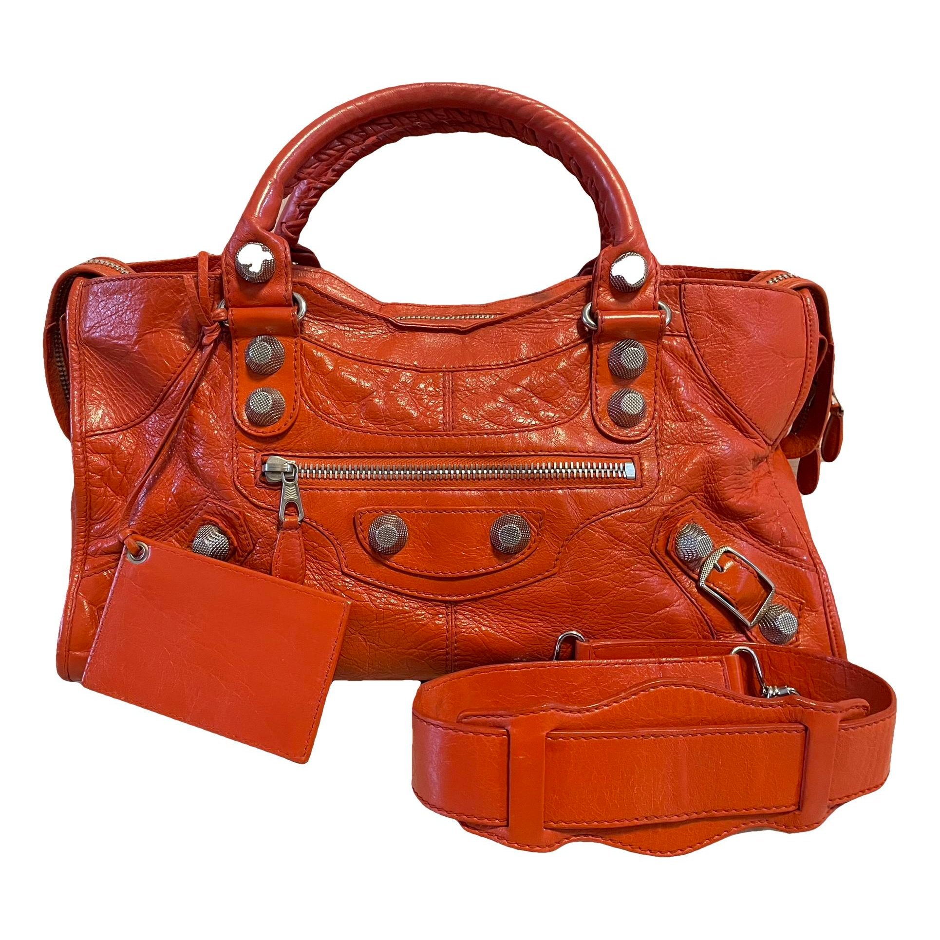 Balenciaga City leather handbag