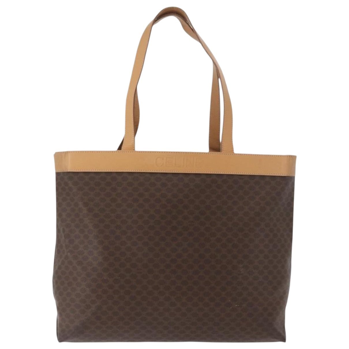 Leather tote