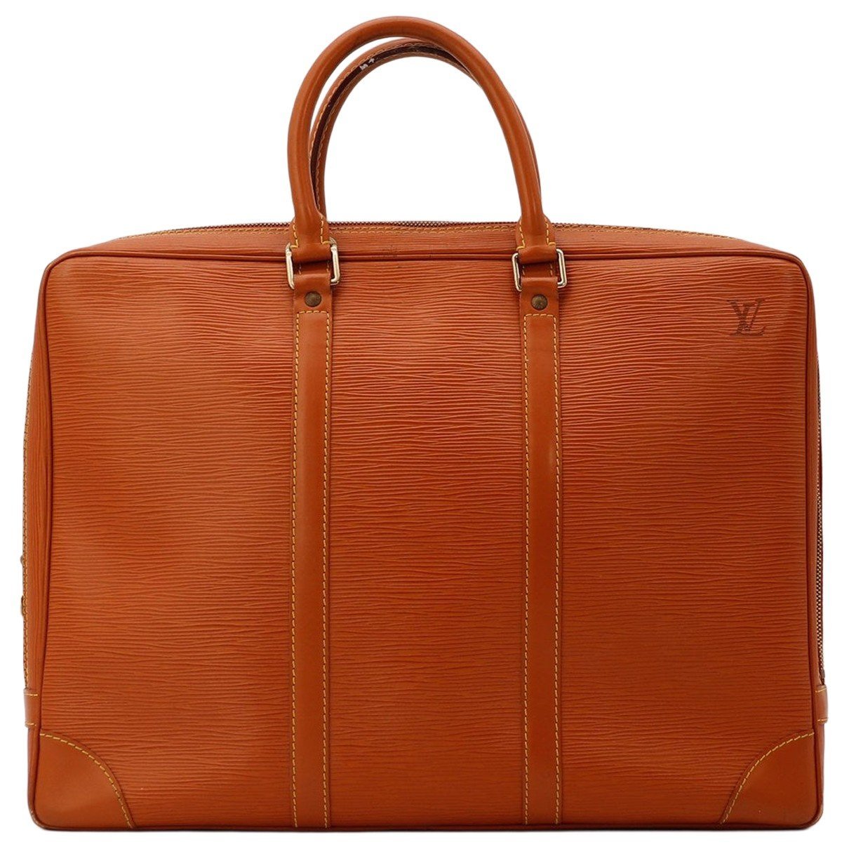 Porte Documents Voyage leather handbag