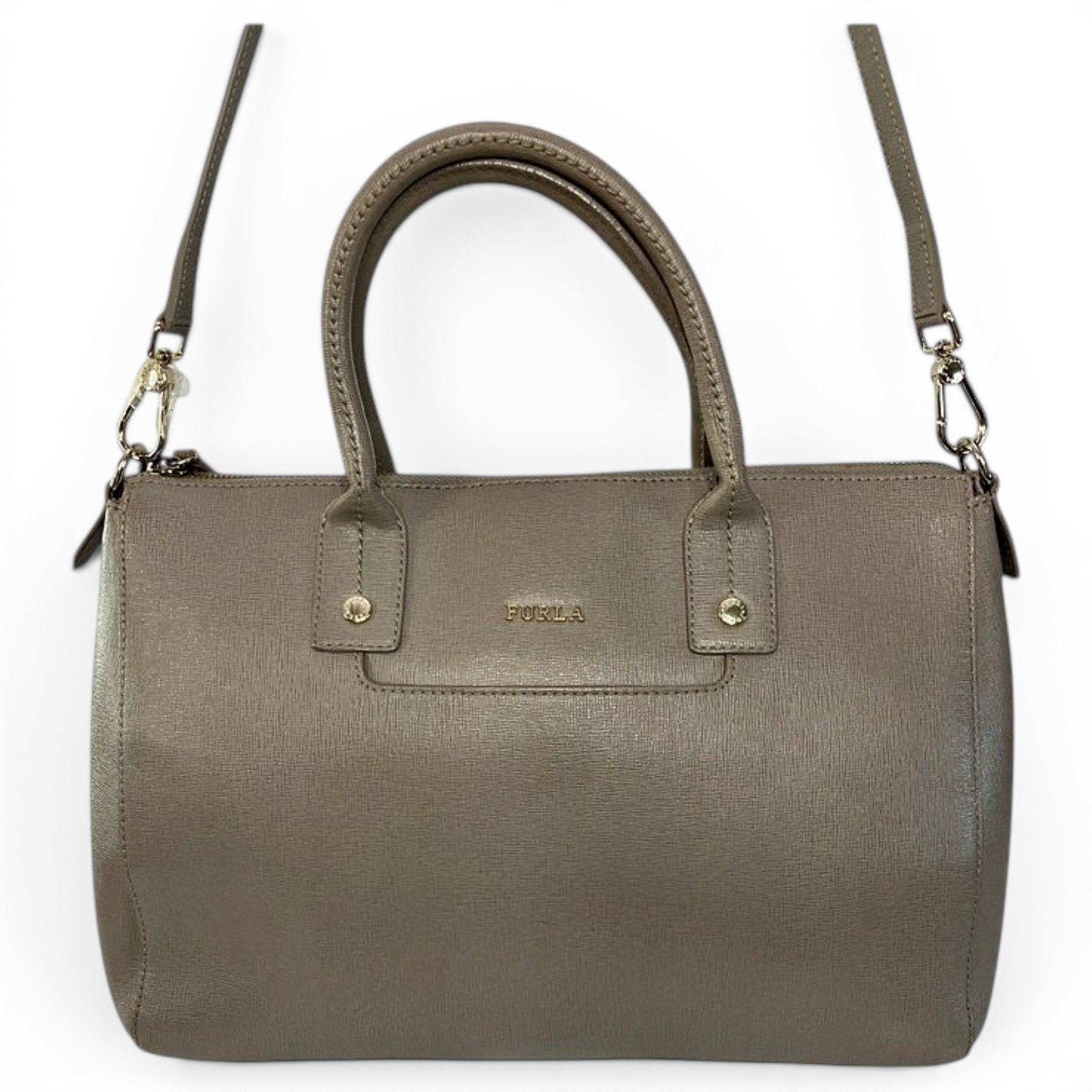 Leather satchel