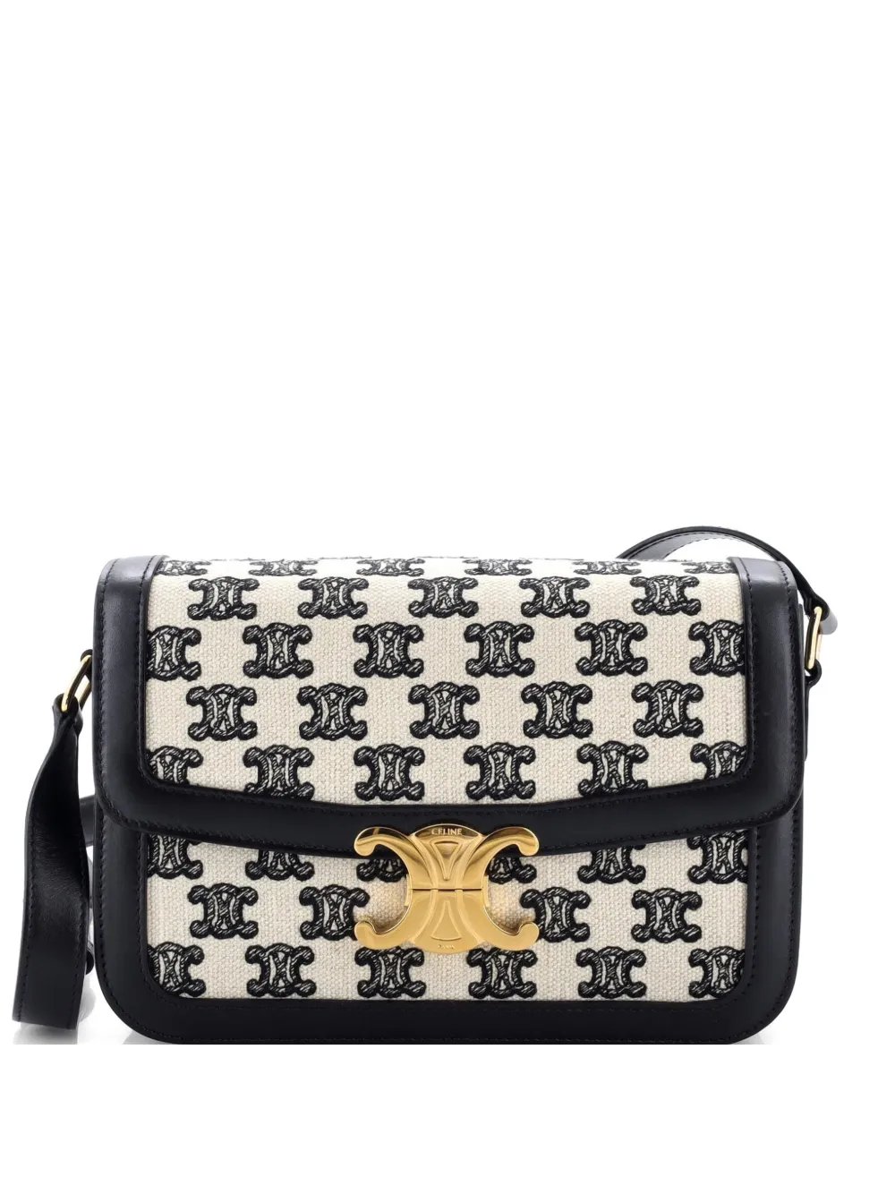 Triomphe Triomphe Canvas Medium shoulder bag