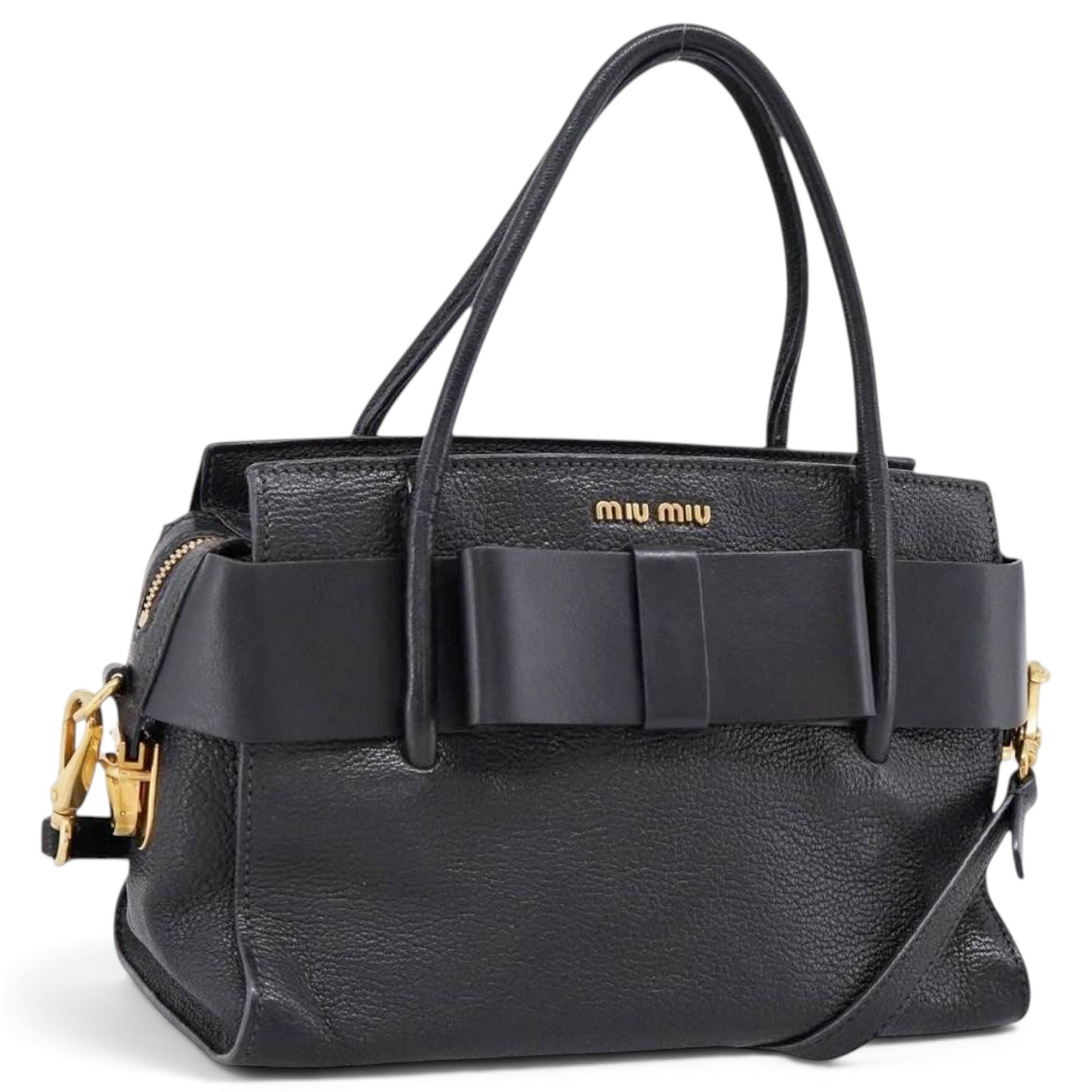Leather handbag