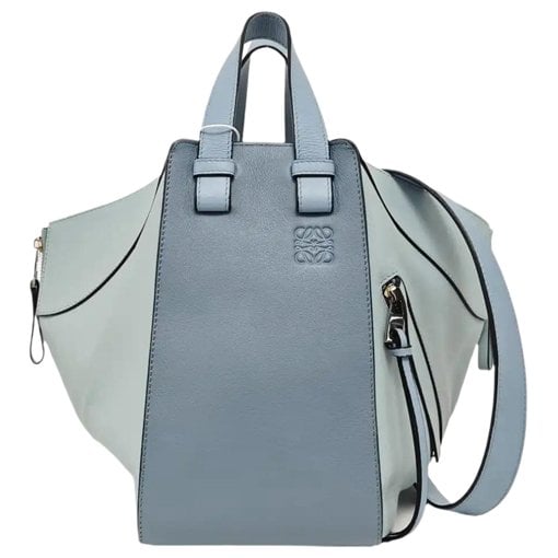 Hammock leather handbag