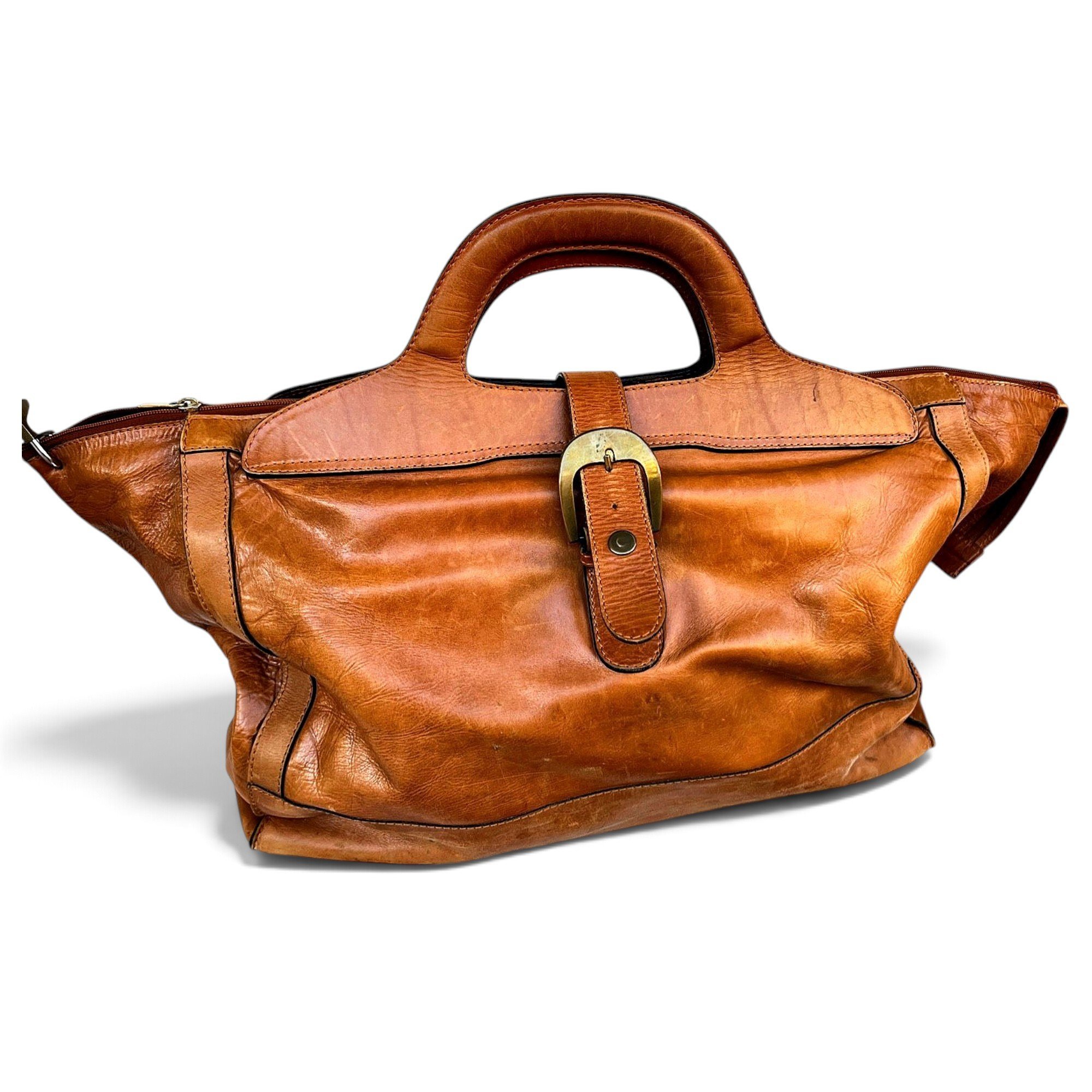 Leather 48h bag