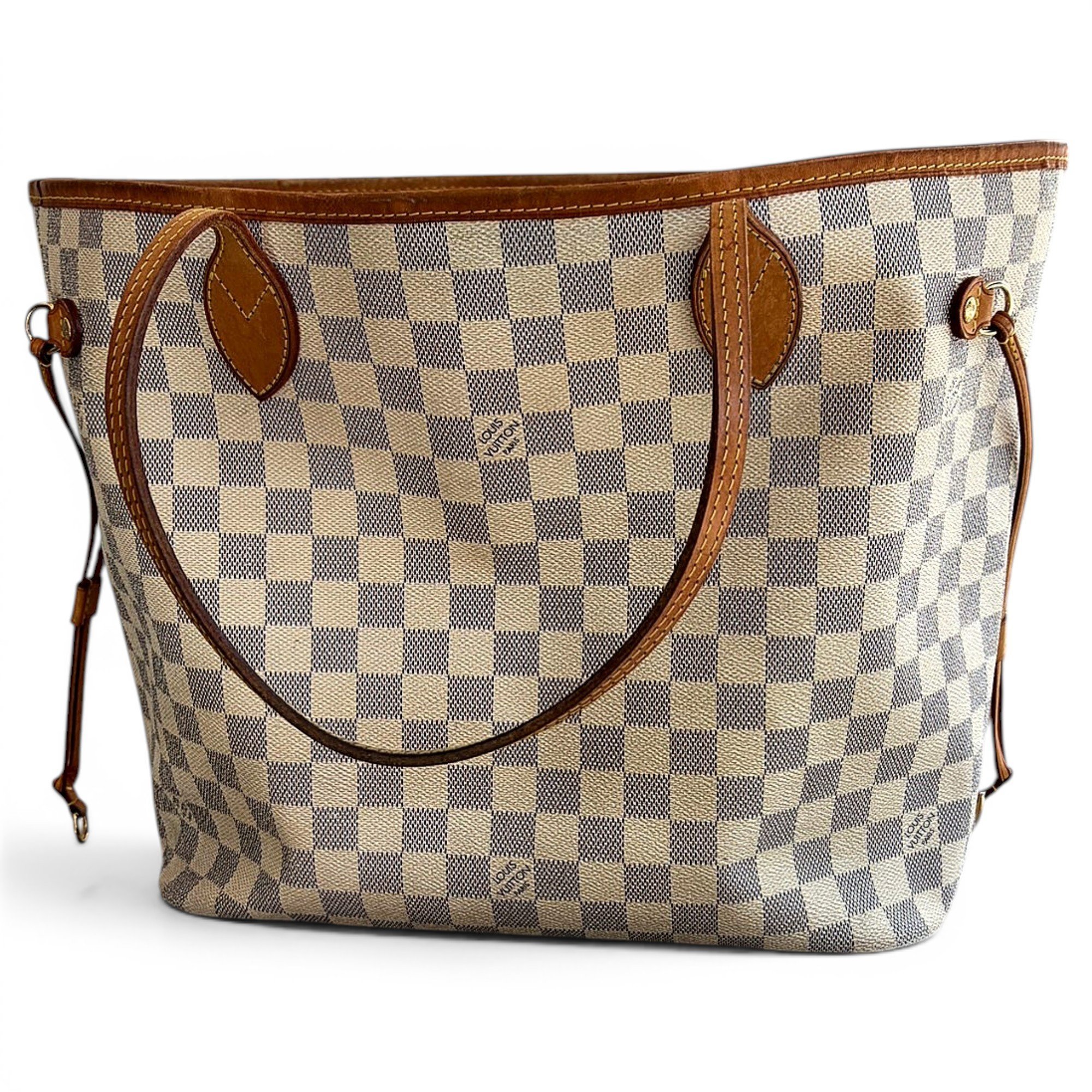 Neverfull leather tote