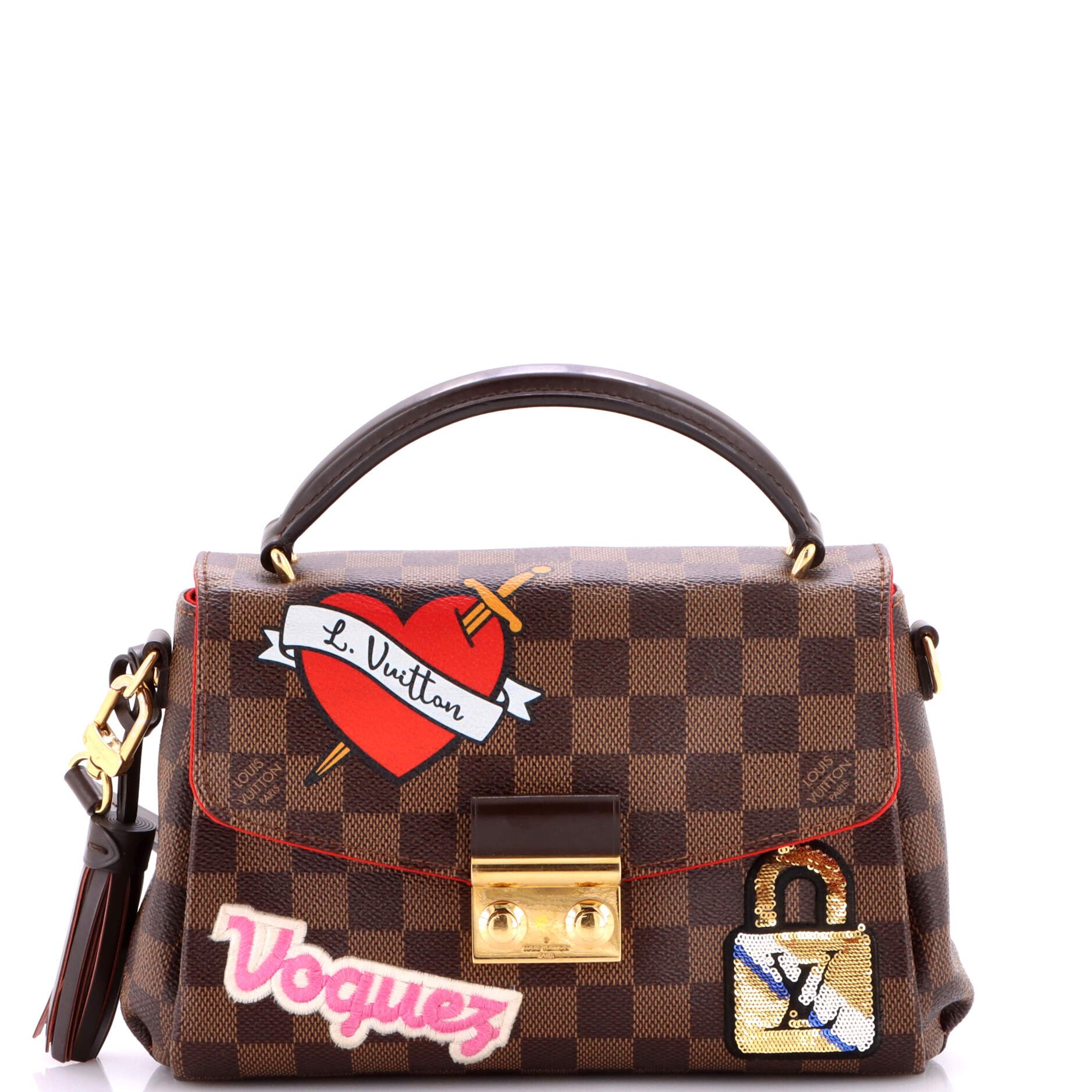 Croisette Handbag Limited Edition Patches Damier