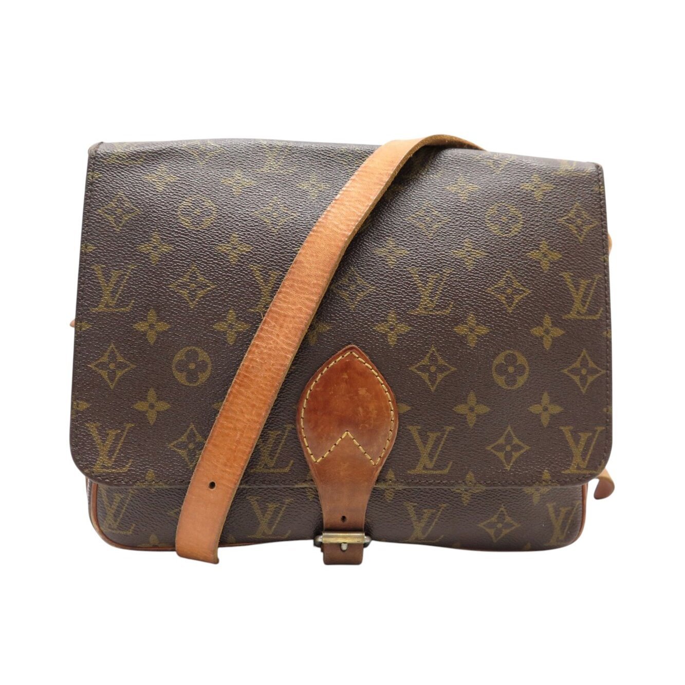 Cartouchière cloth crossbody bag
