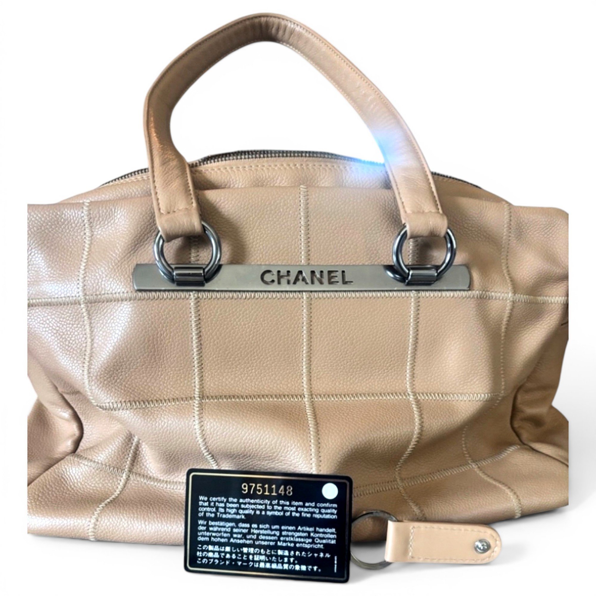 Leather handbag