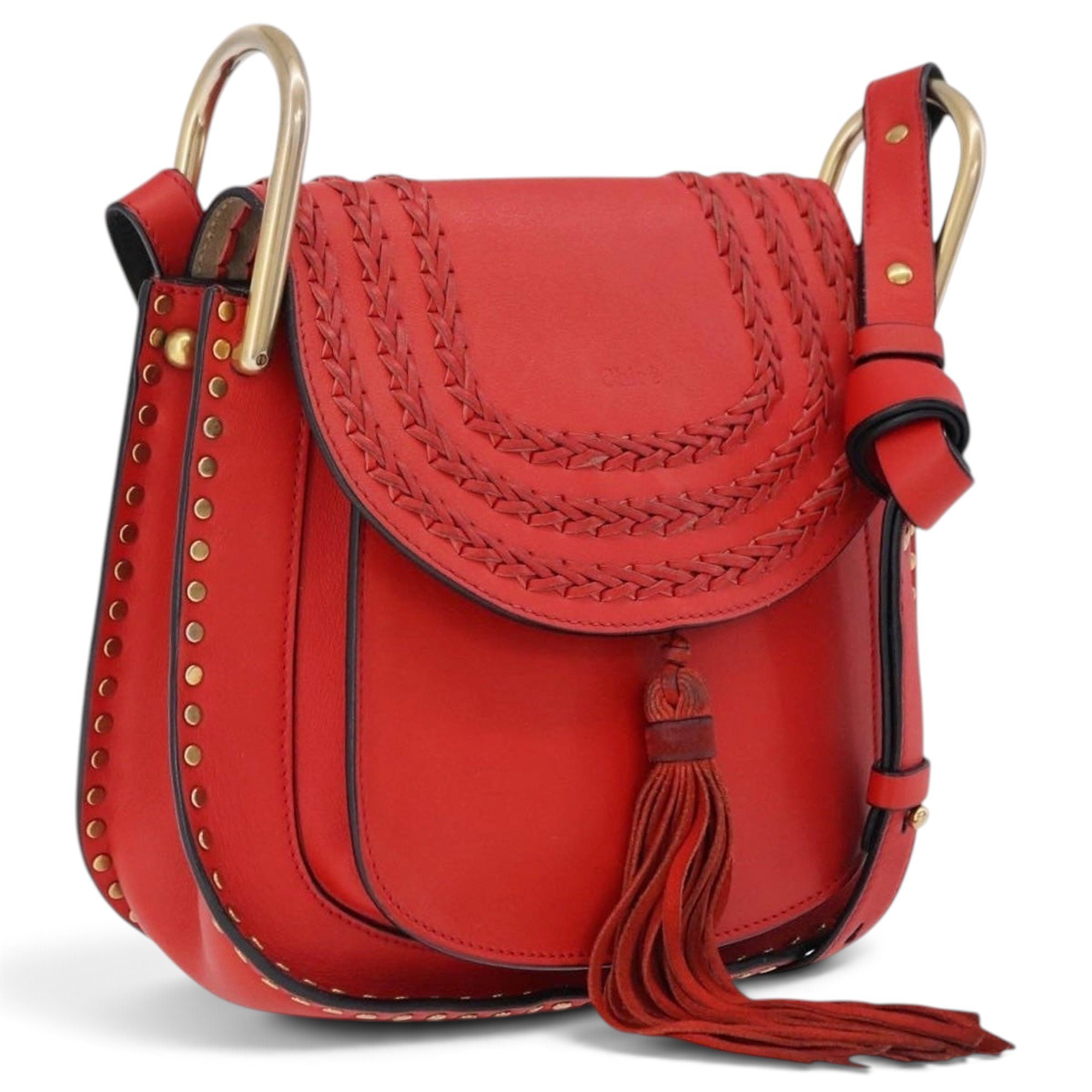 C leather handbag